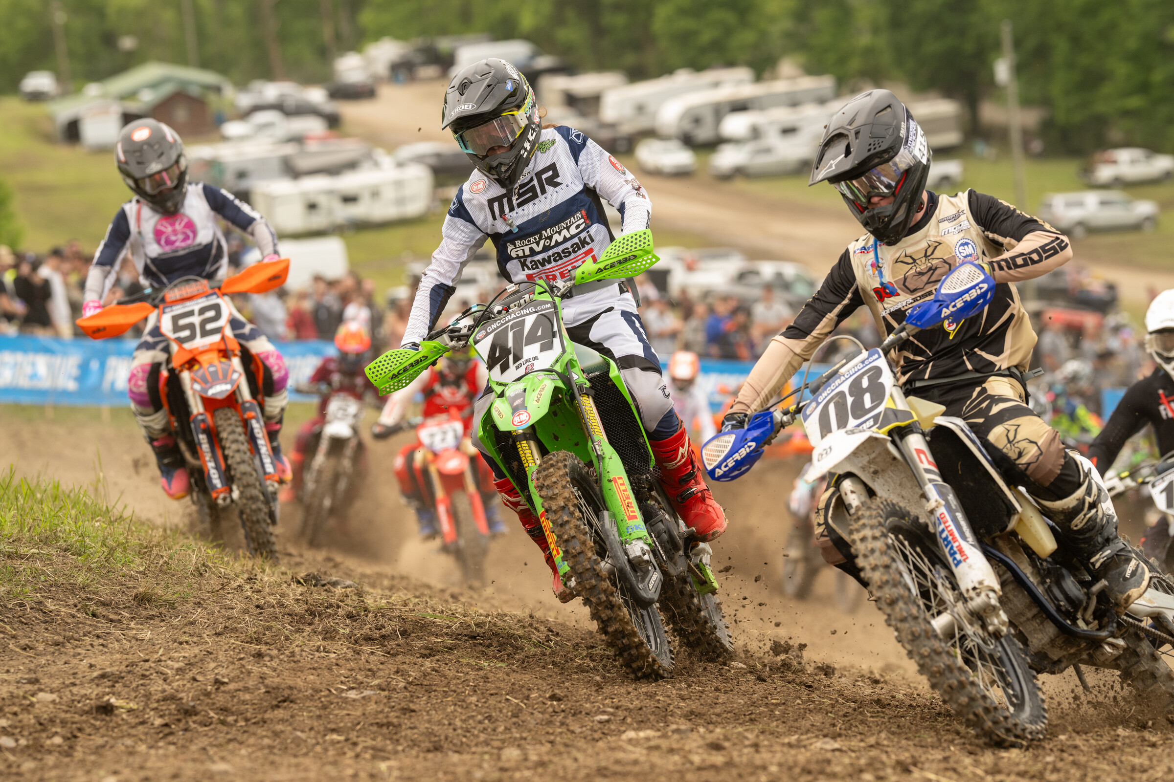 Caleb Wood finished first in the 4-Stroke A Lites class.