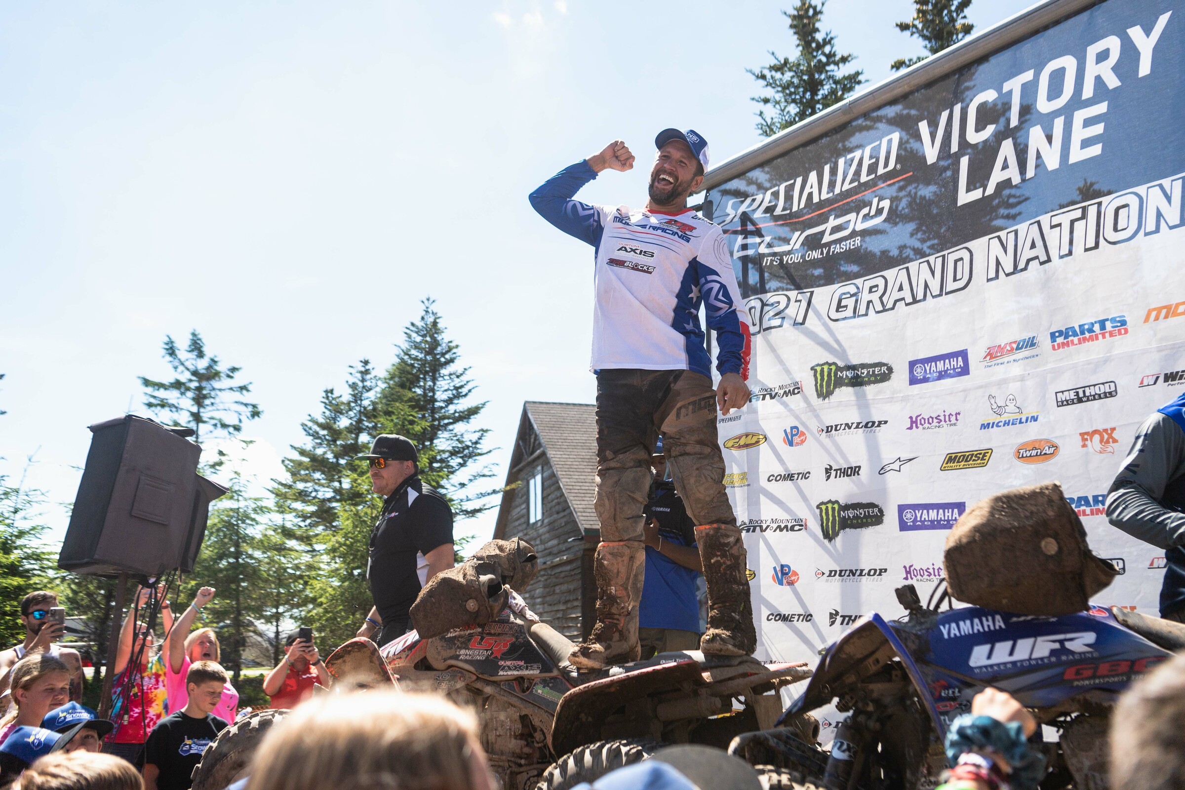 McGill is aiming to be celebrating on the podium once again this weekend.