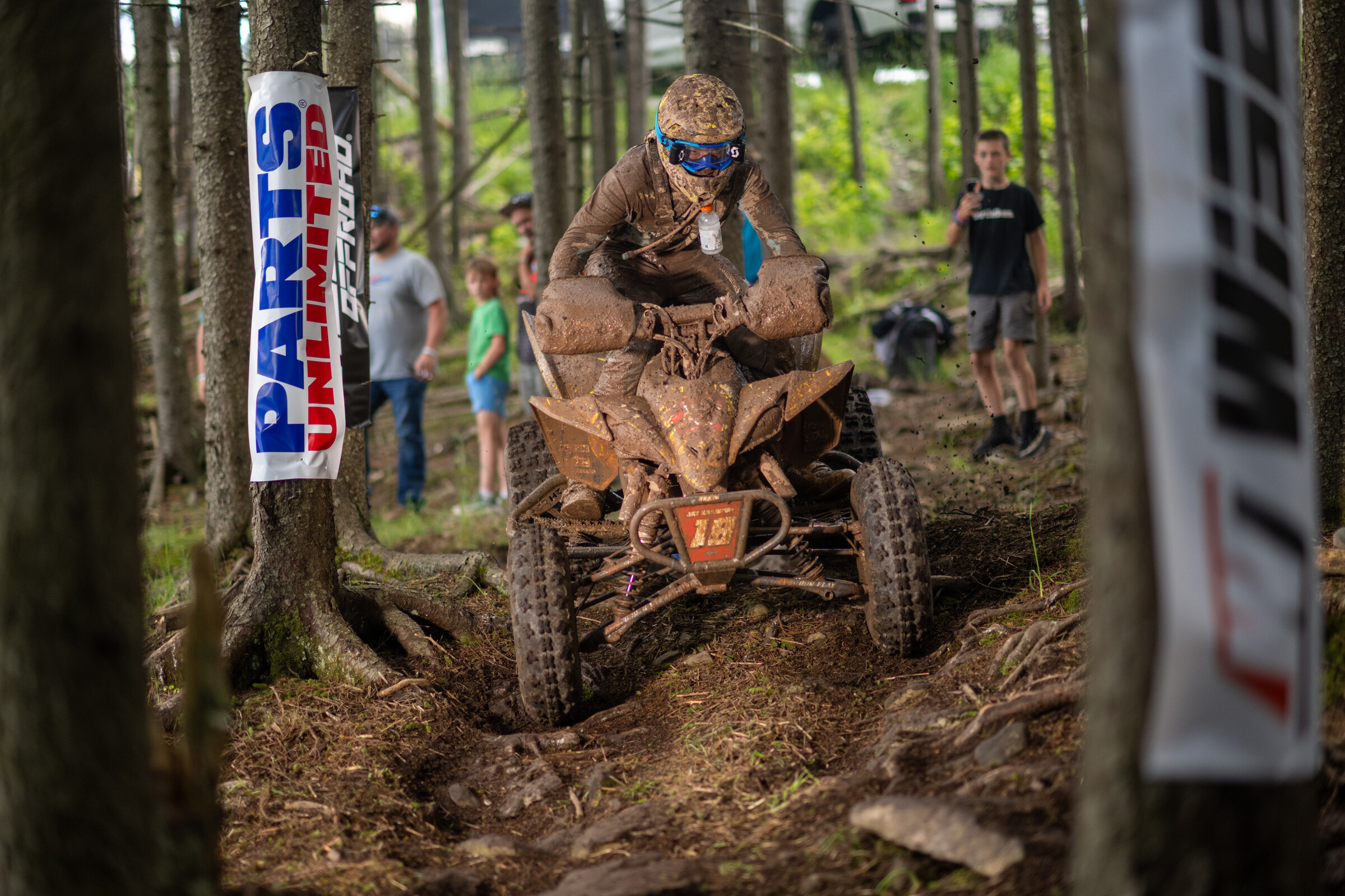 Jay Shadron (Action Off-Road/Kenda/Custom Axis) earned another podium finish as he came through third overall.