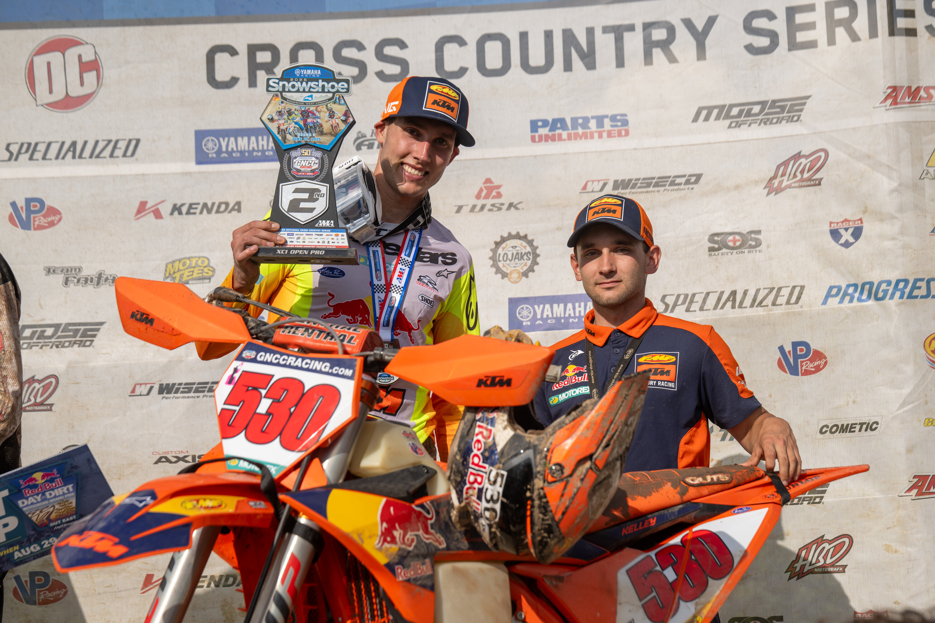 Trystan Hart Wins Donner Hard Enduro as Ben Kelley Podiums at Snowshoe GNCC