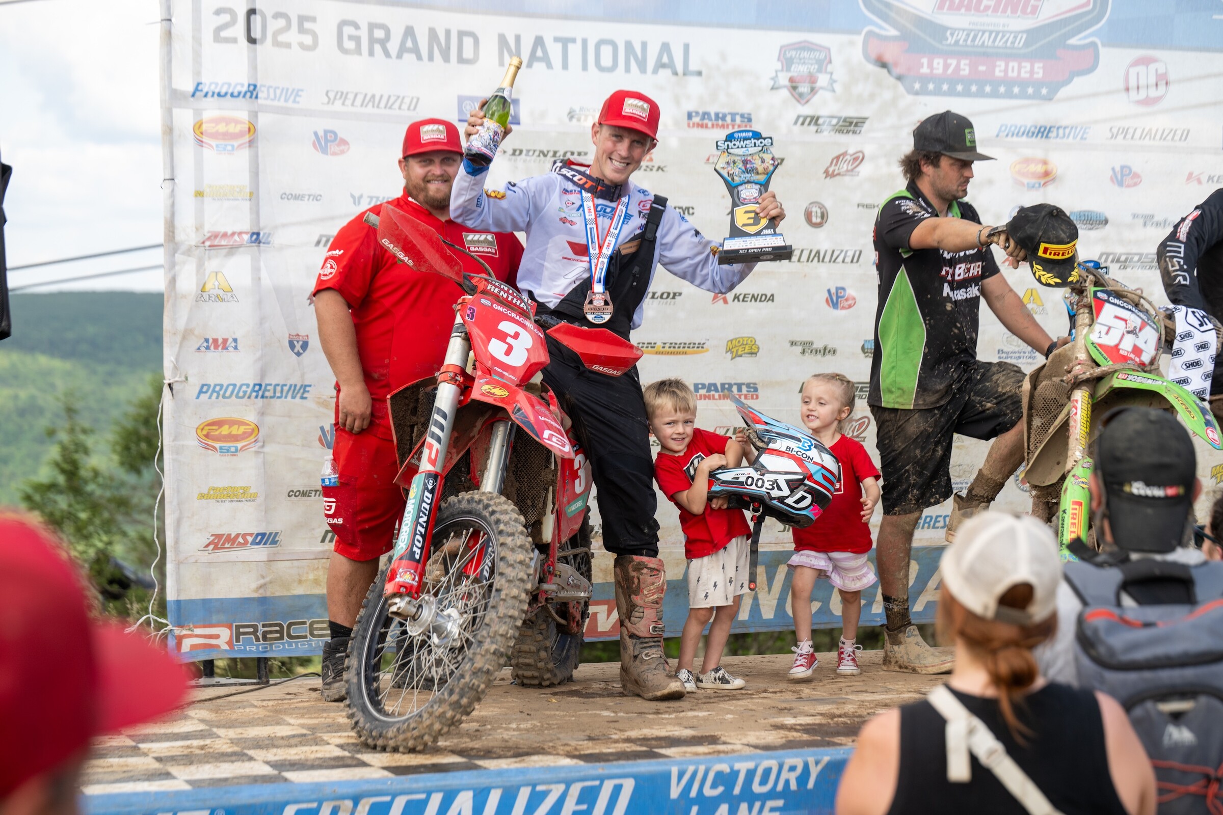 JORDAN ASHBURN PODIUM - SNOWSHOE GNCC