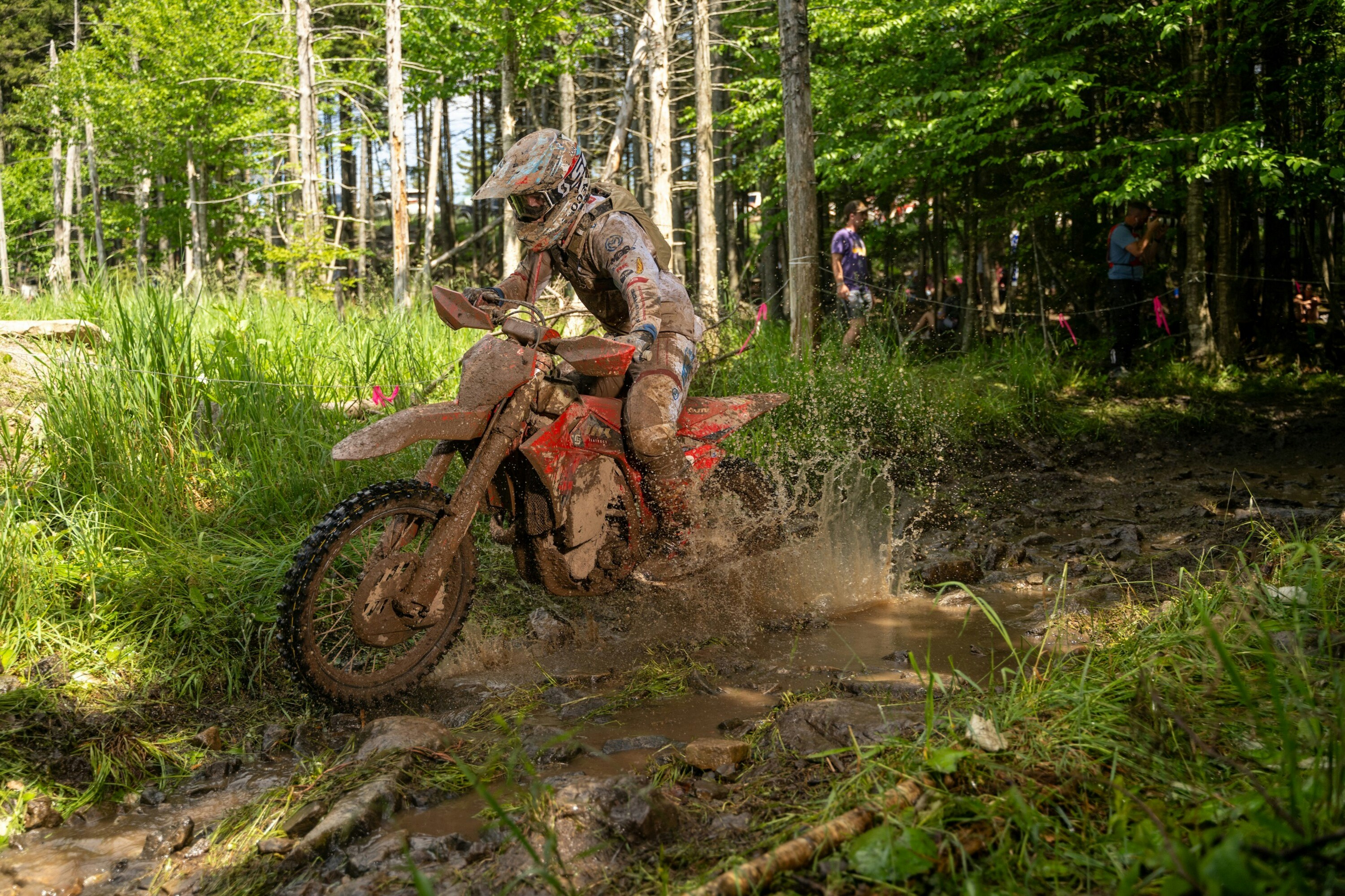 XC1 Open Pro Class Podium Result for Jordan Ashburn at Snowshoe GNCC