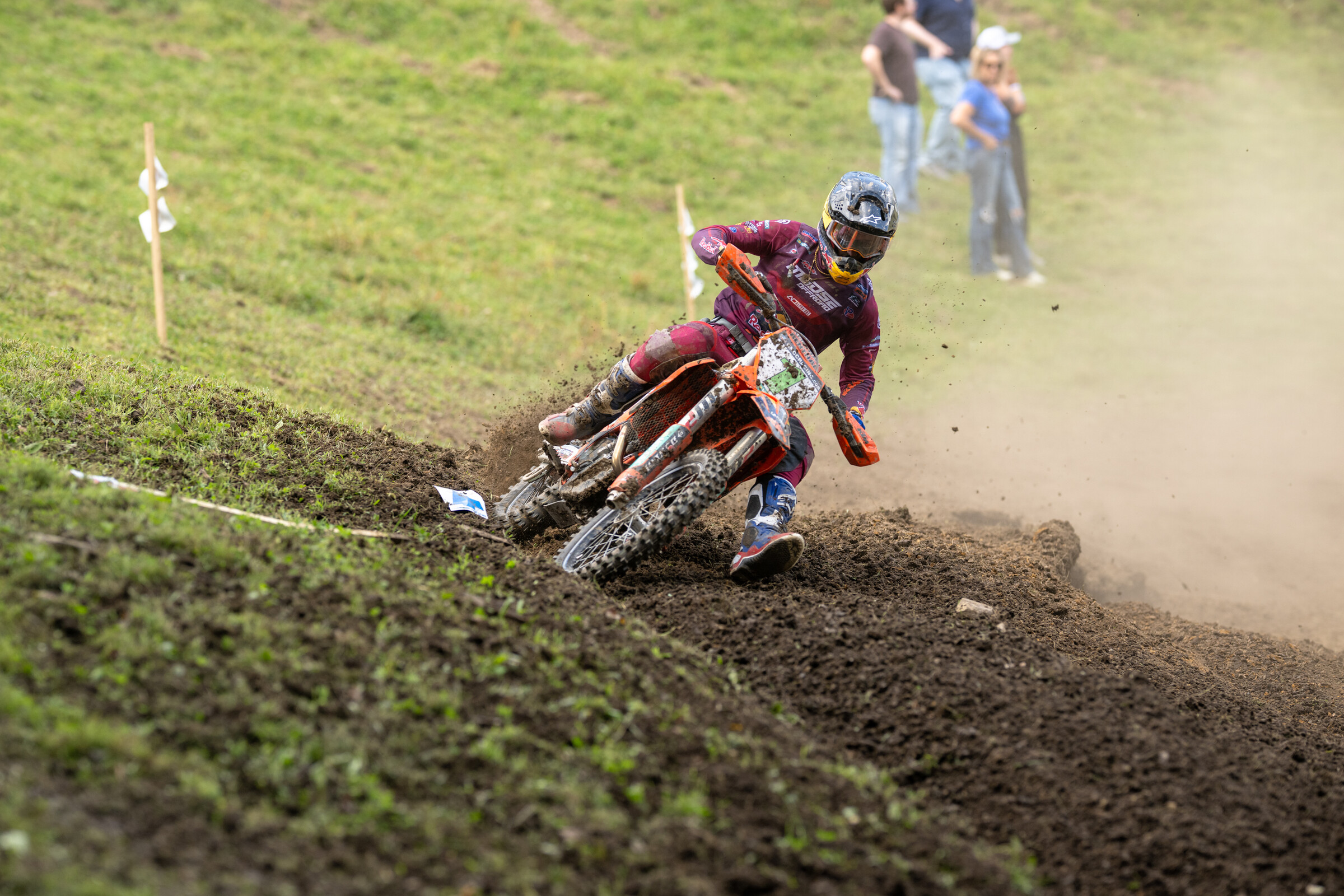 Grant Davis (FMF KTM Factory Racing Landers) came out on top at the Dunlop Buckwheat 100 GNCC for the third time this season.