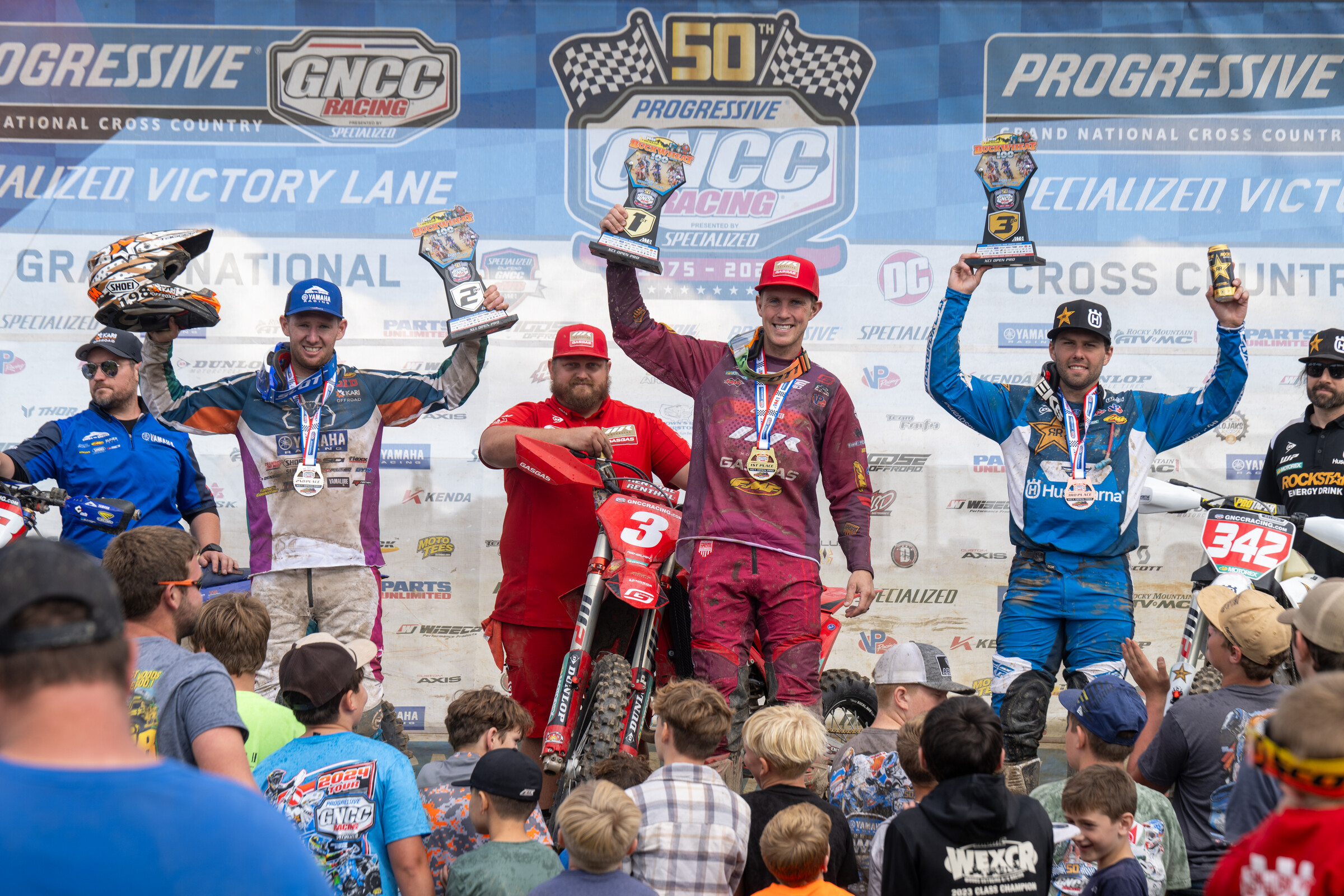 JORDAN ASHBURN - FLATROCK MOTORCLUB GASGAS FACTORY RACING - BUCKWHEAT 100 GNCC