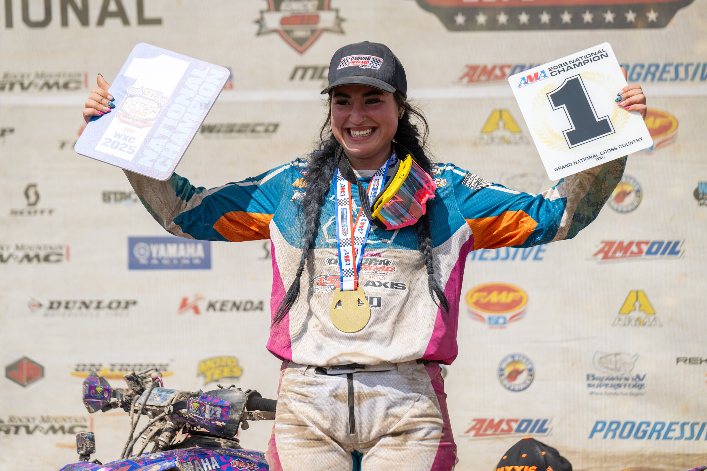 Chloe Harper clinched her first-ever GNCC WXC ATV National Championship.