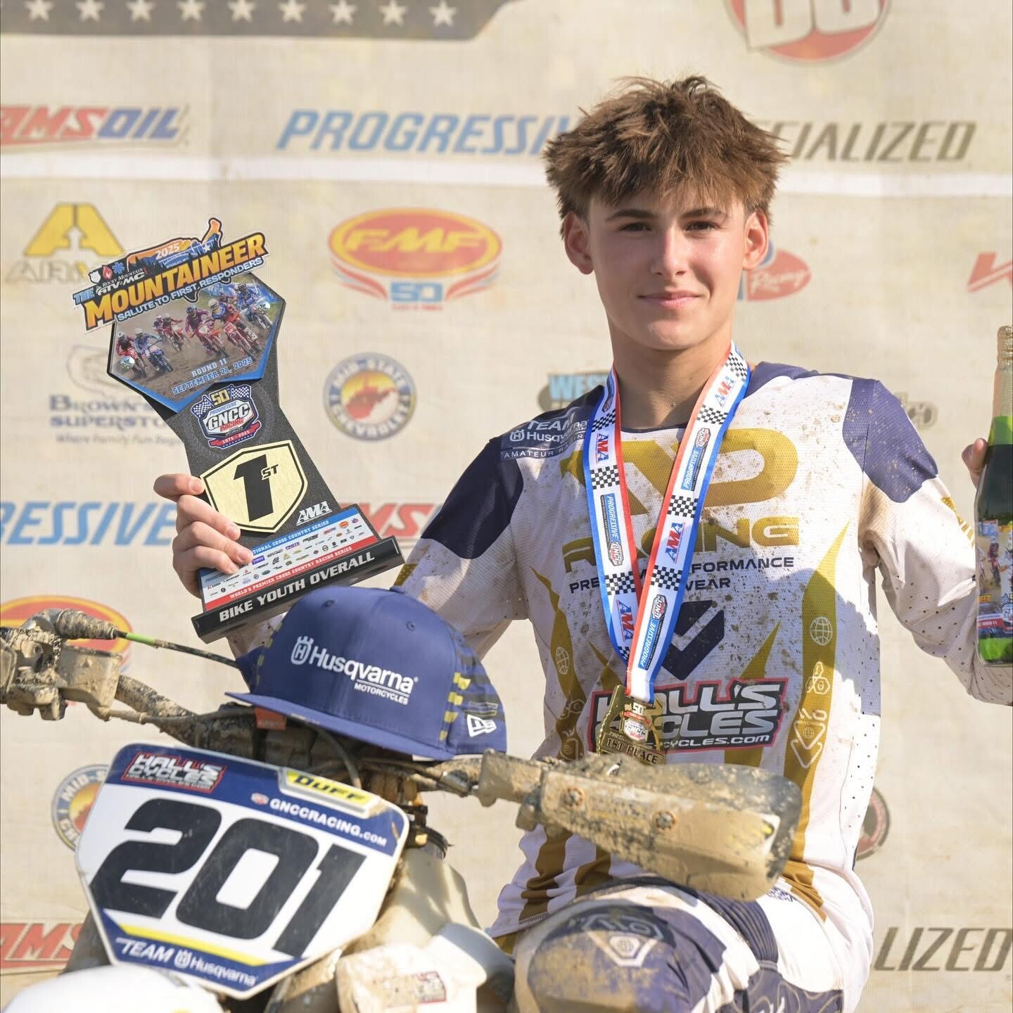 Cooper Duff earned the Youth Bike overall win at round 11.