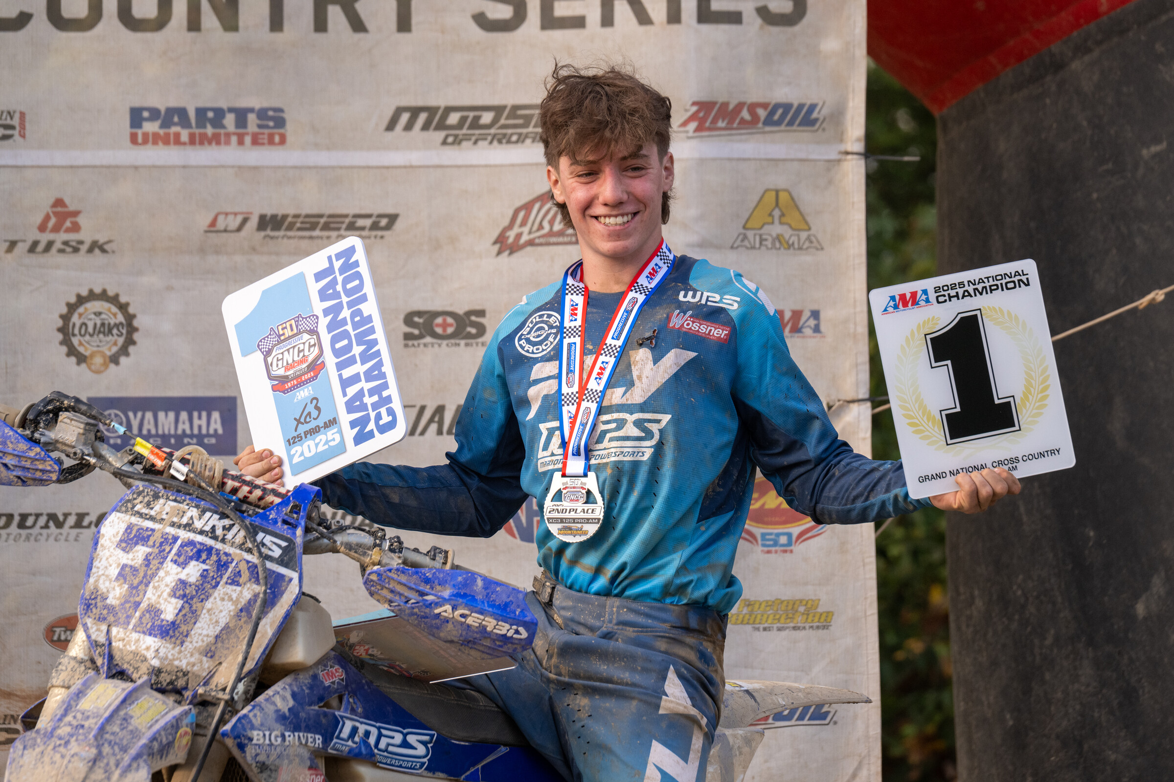 James Jenkins clinched the XC3 125 Pro-Am National Championship.