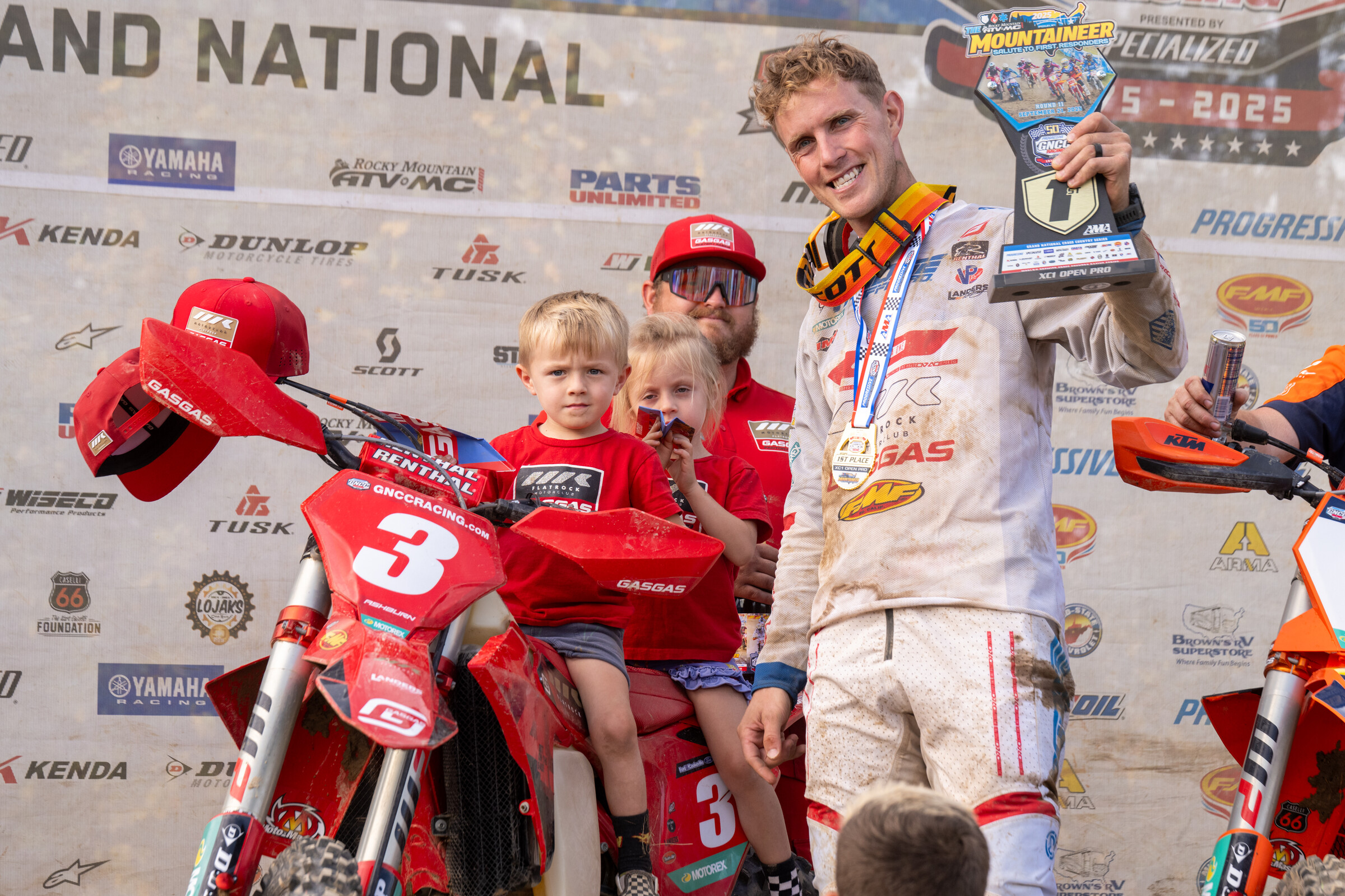 JORDAN ASHBURN - FLATROCK MOTORCLUB GASGAS FACTORY RACING - XC1 OPEN PRO FIRST PLACE