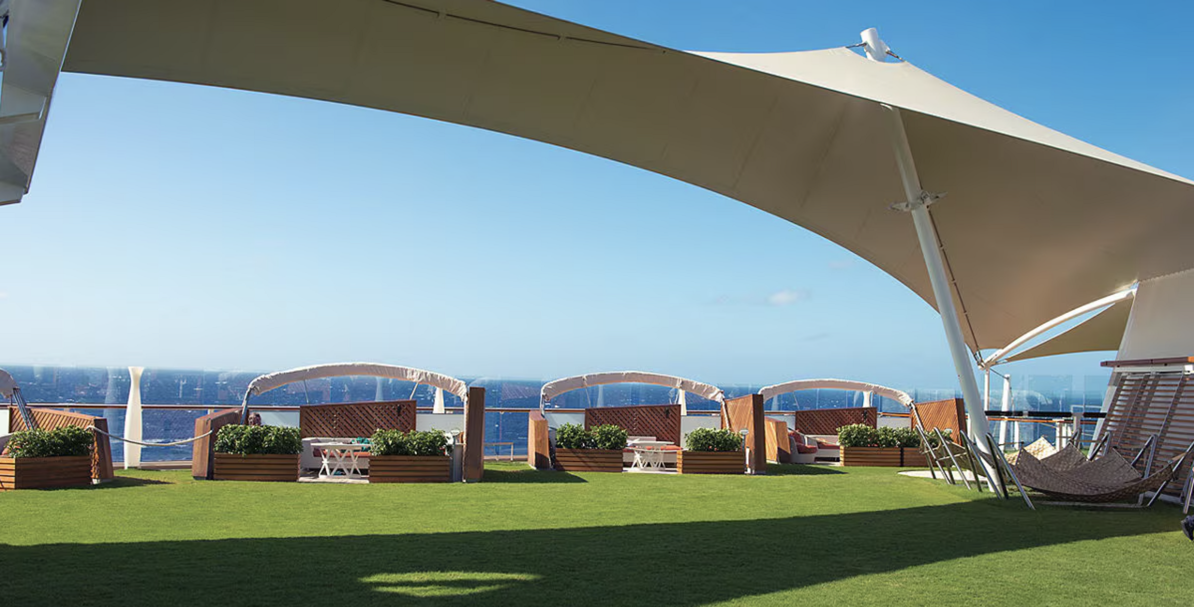 Celebrity Reflection Deck Area.