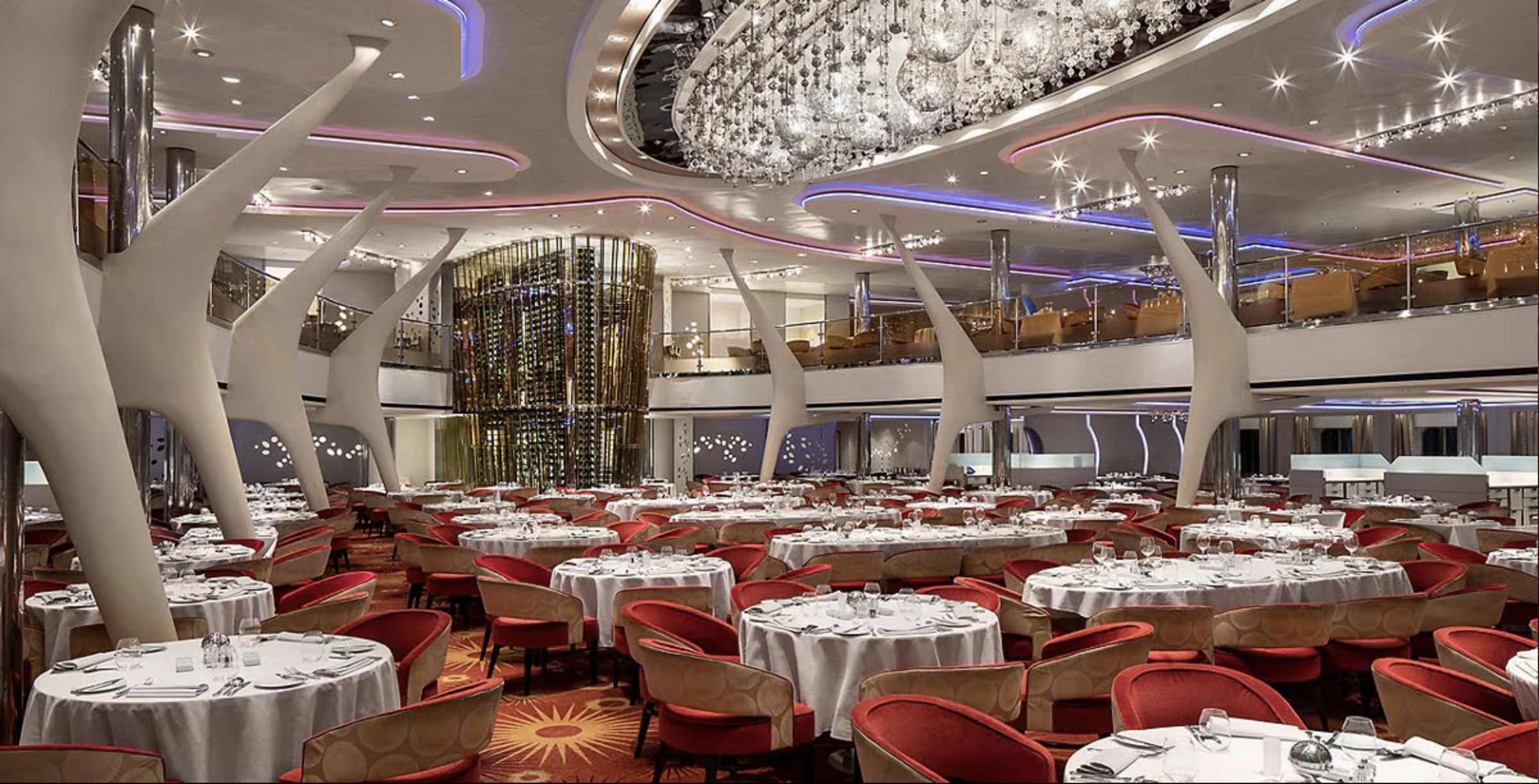 Celebrity Reflection Dining Room.