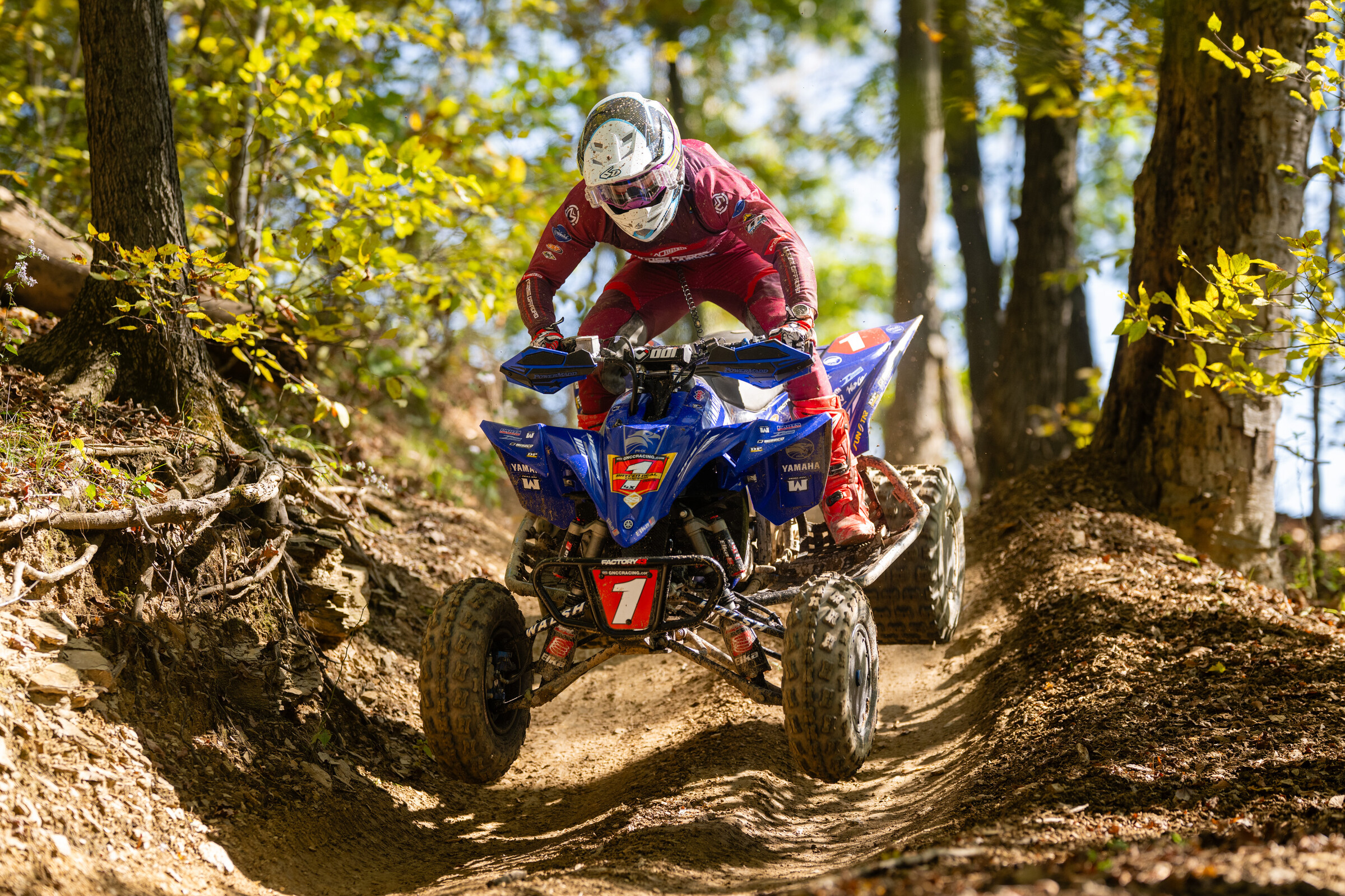 Brycen Neal grabbed the early lead and held the number one position until the checkered flag flew.