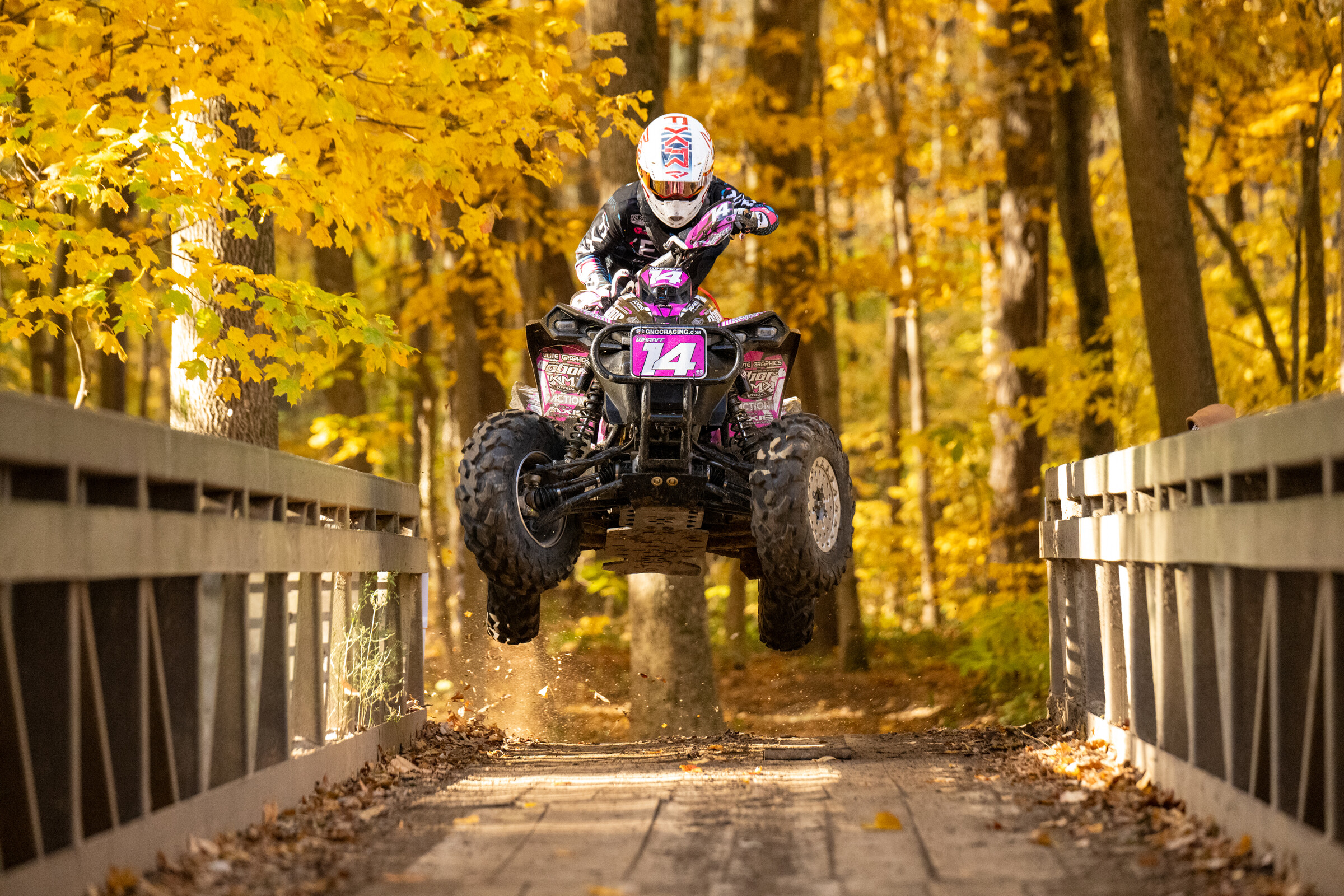 Grab your pink gear and graphics for this weekend's Yamaha Racing Ironman GNCC!