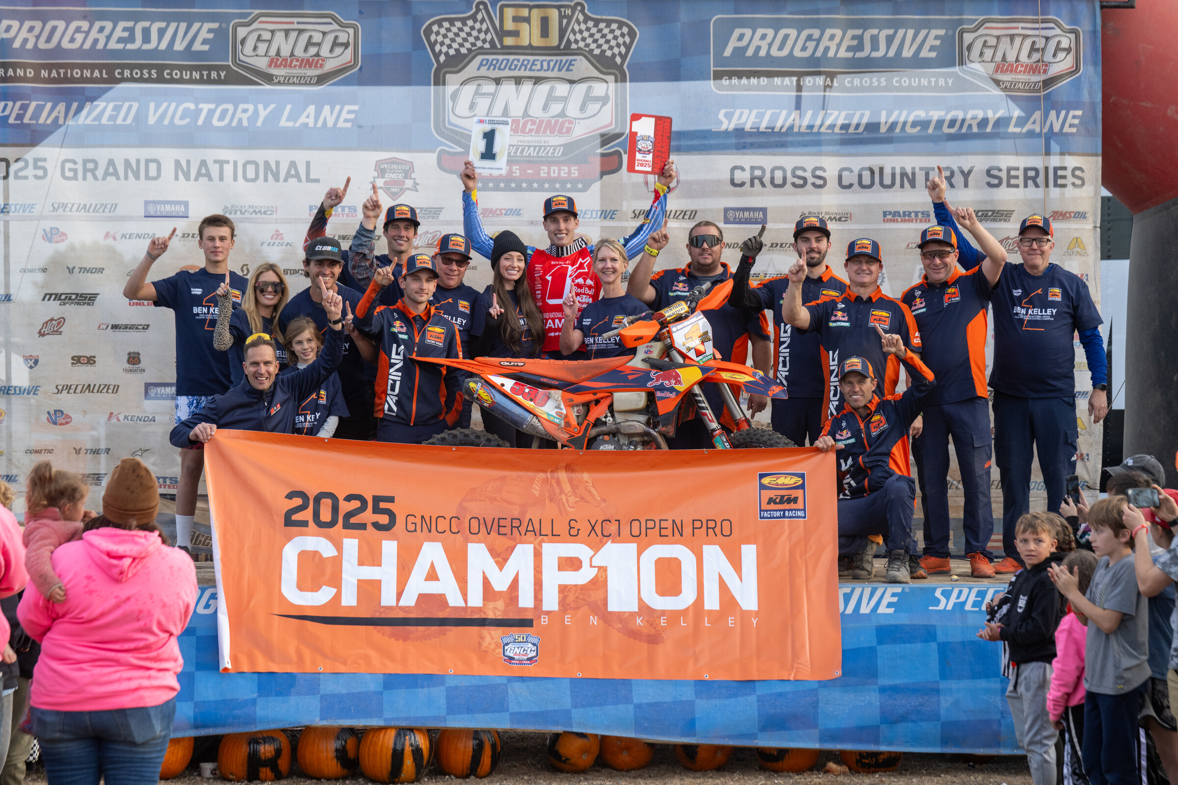 Ben Kelley clinched the 2025 GNCC Overall National Championship - his second Overall National Championship of his career.