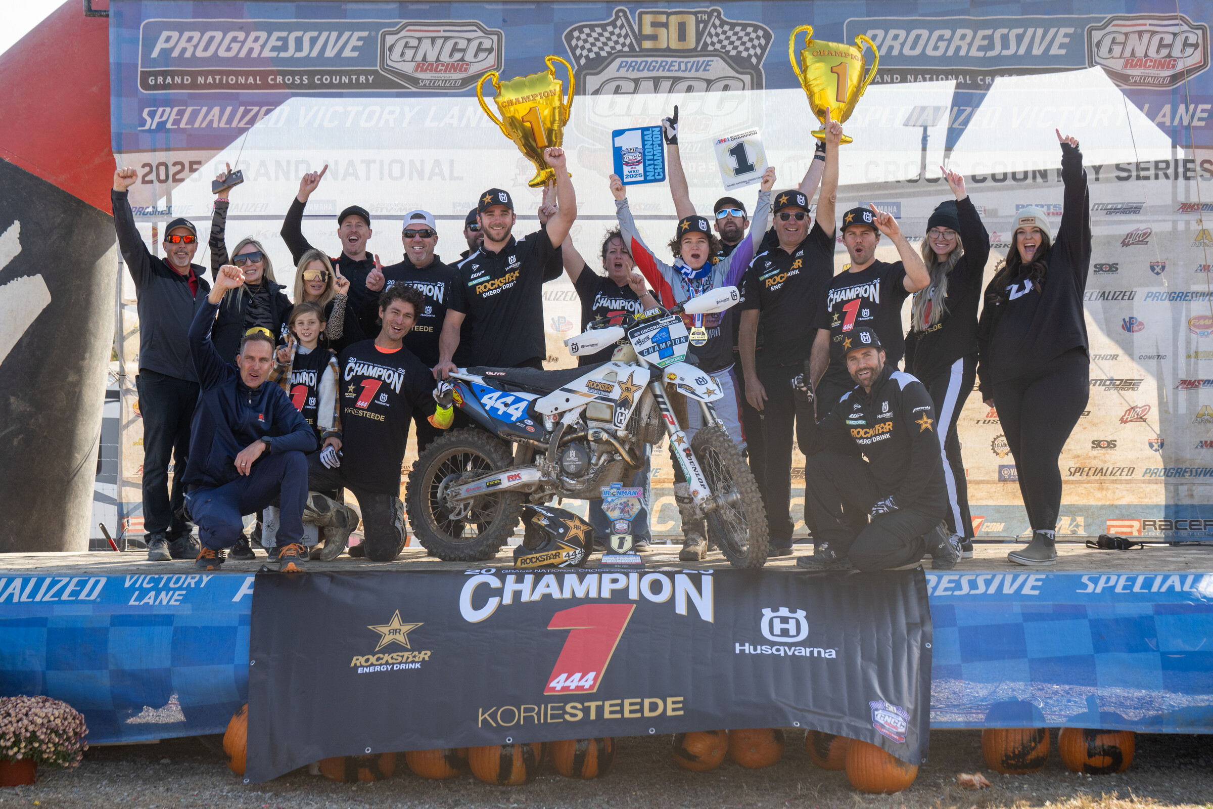 Korie Steede would earn the WXC win, and clinch her first-ever GNCC WXC National Championship.