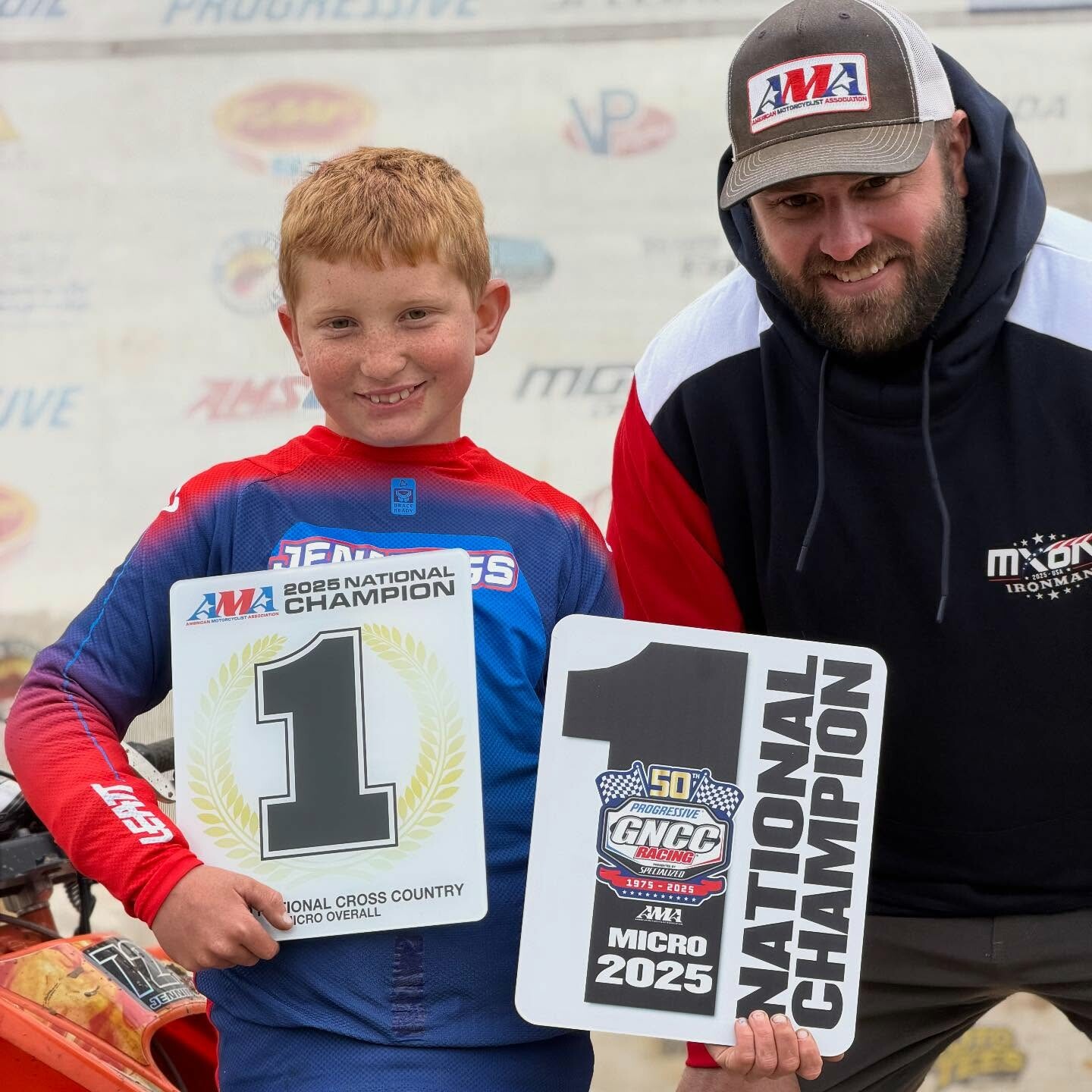 Casen Jennings earned the Micro ATV Overall National Championship.