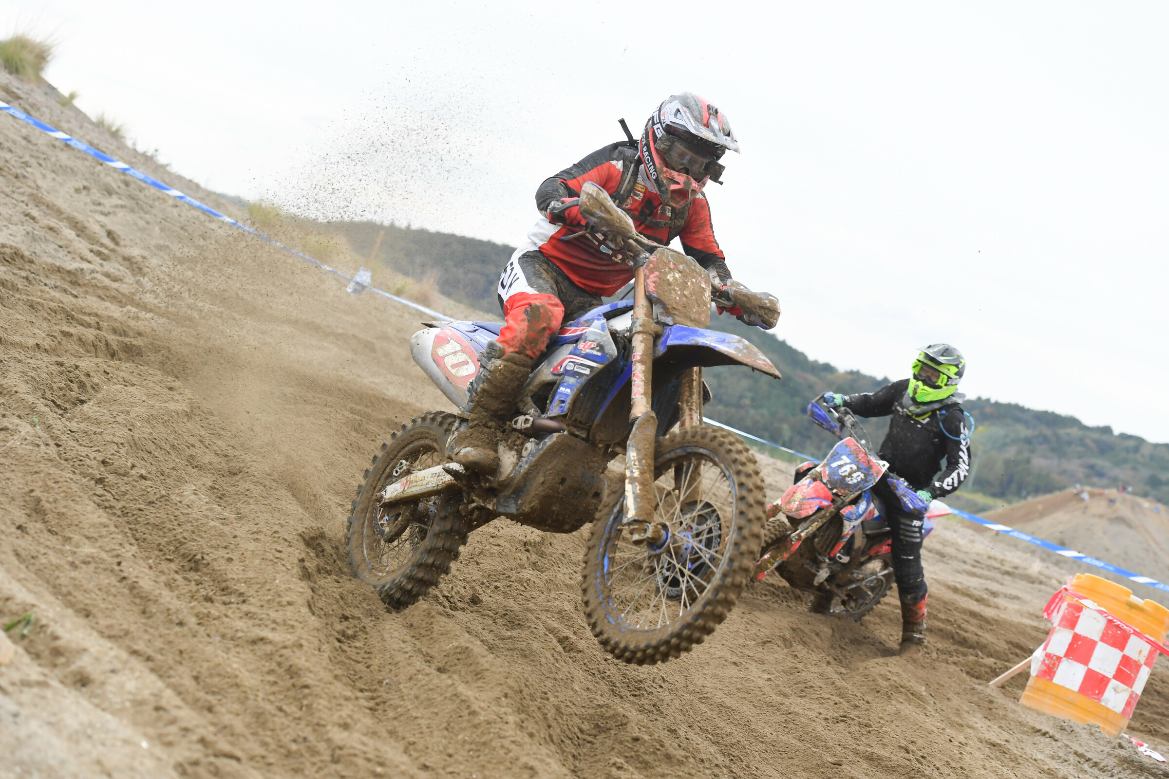 Another Japanese off-road star and former champ, Kenji Suzuki.