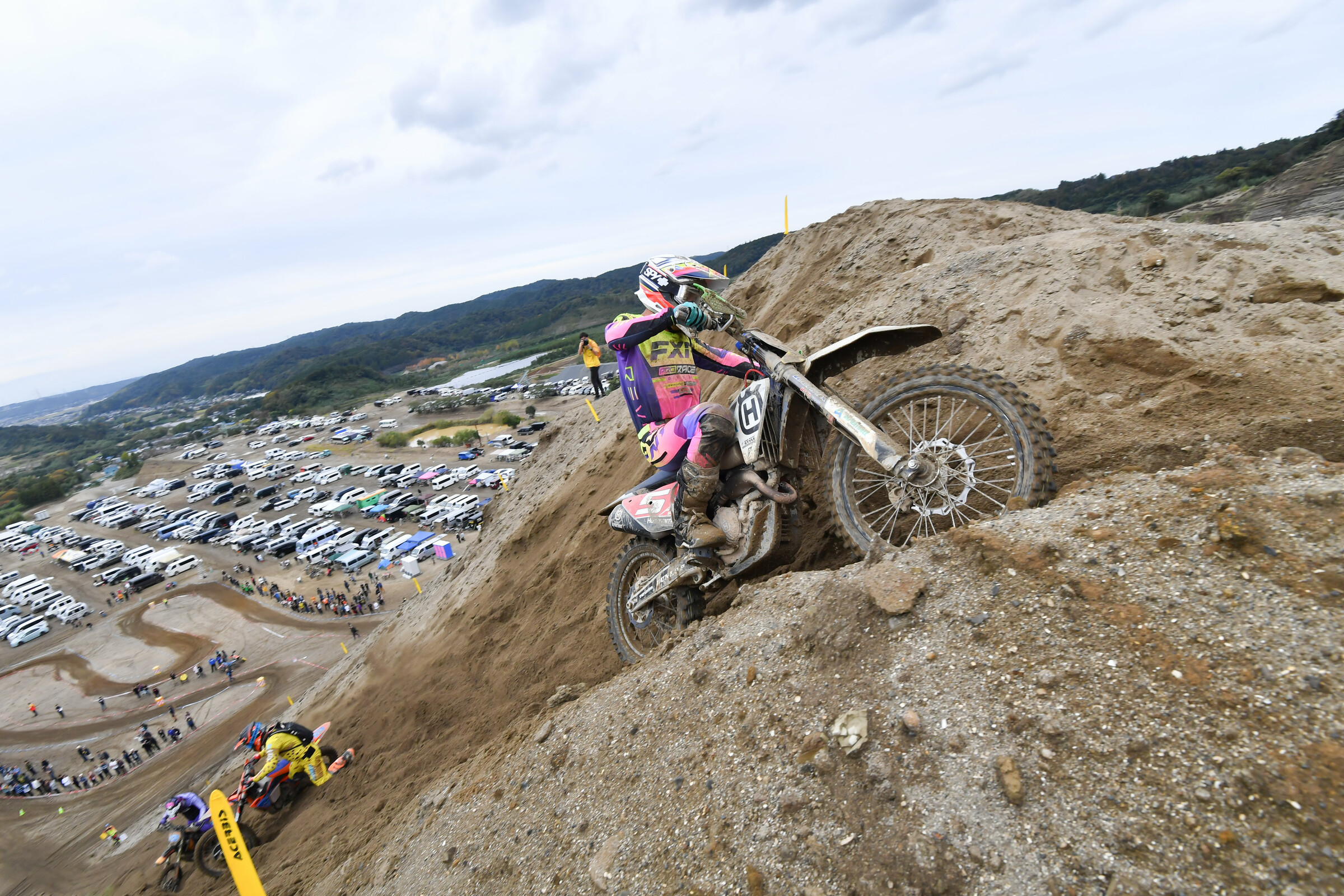 Kobayashi would end the day in second place overall.