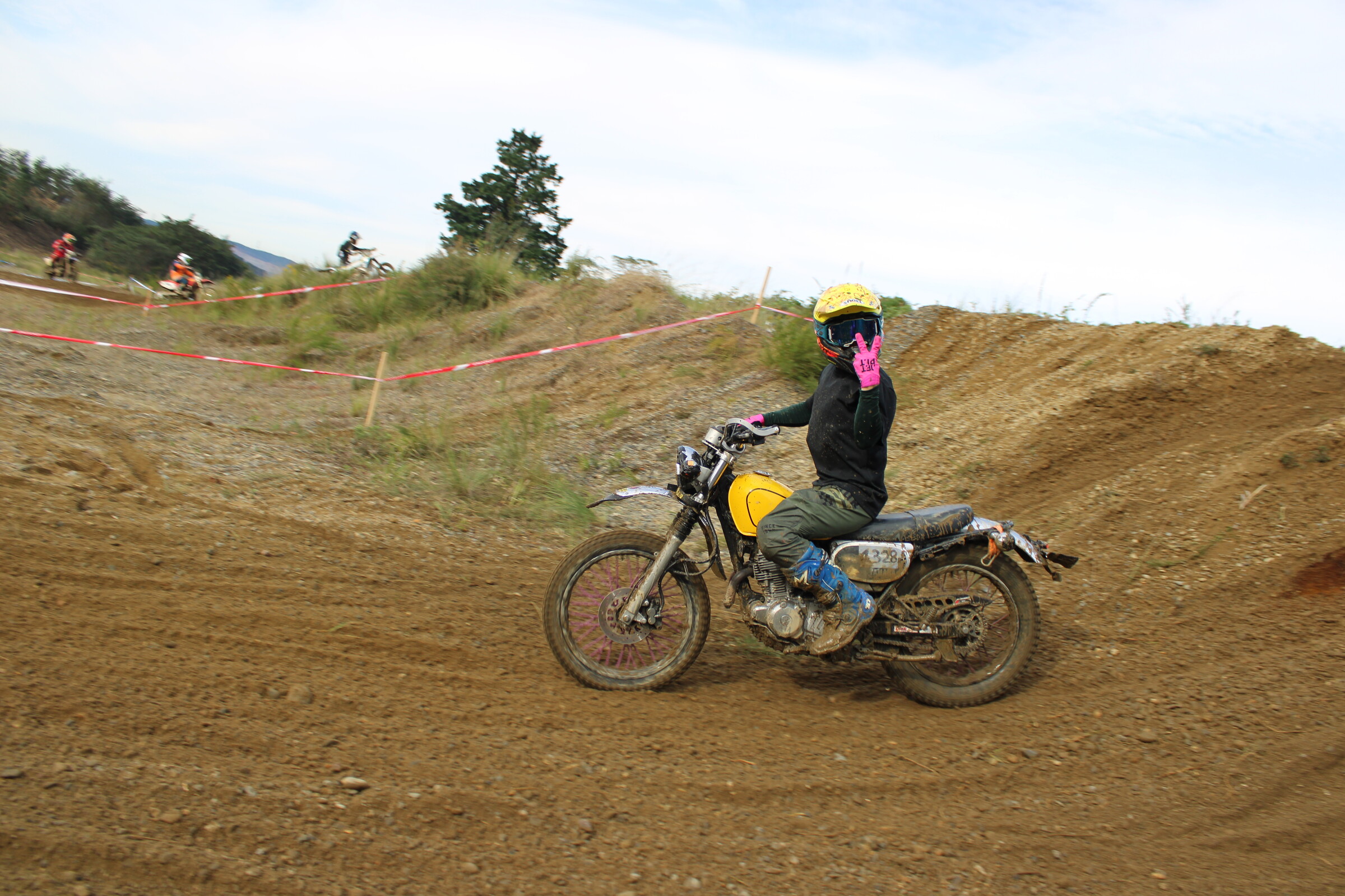 This guy was having a blast!