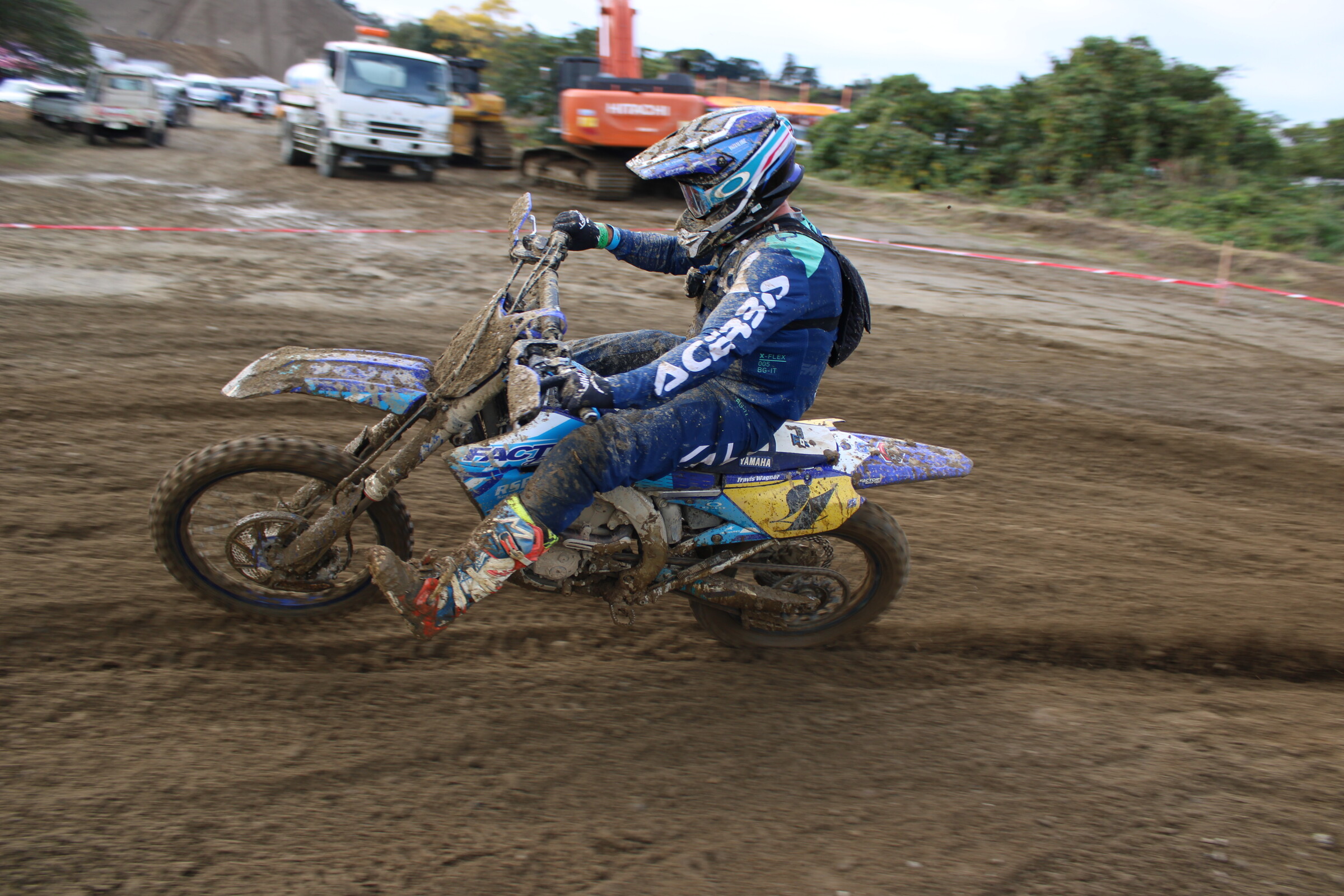 Travis Wagner pulls double duty with a third place in the morning Fun-B class and seventh place in the afternoon Comp-B class.