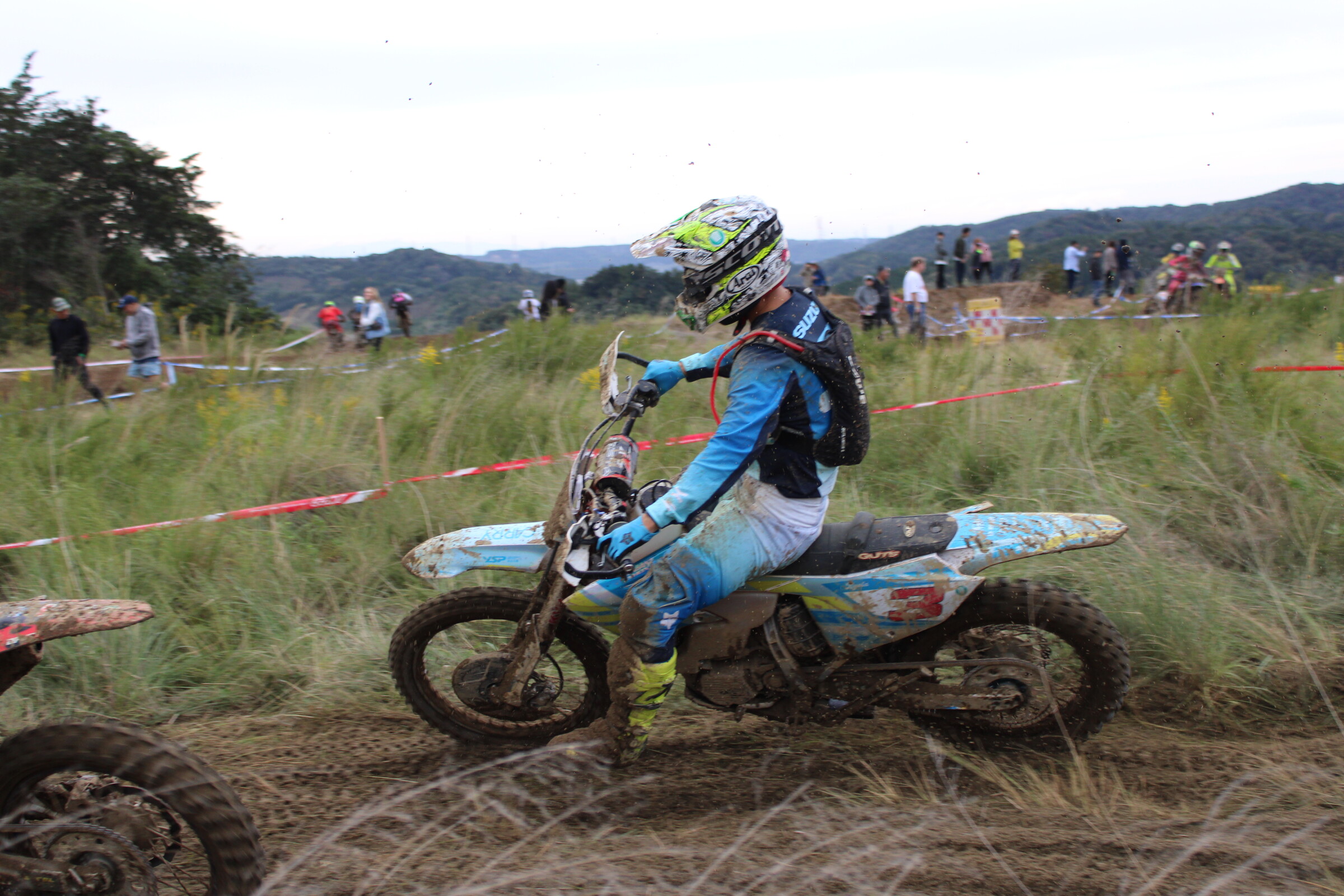 Ryota Suzuki.. ironically on a Yamaha!