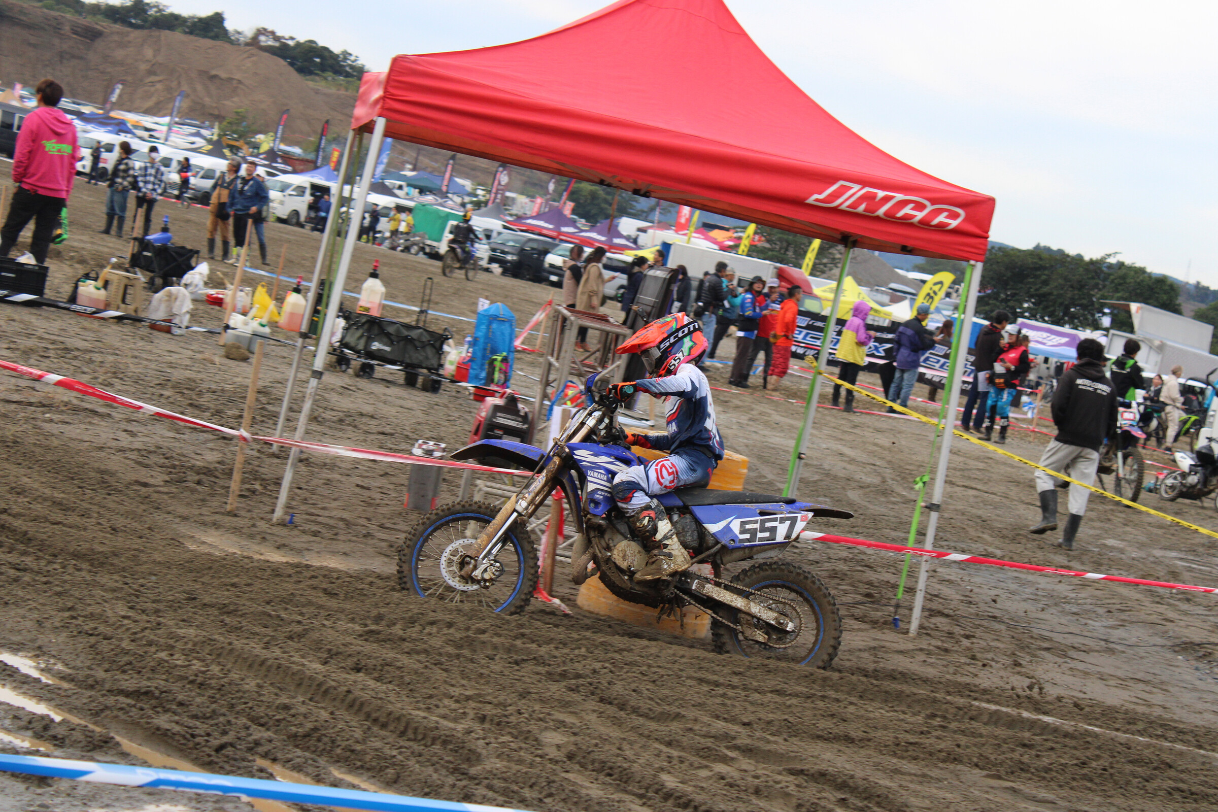 Krue Russell in action