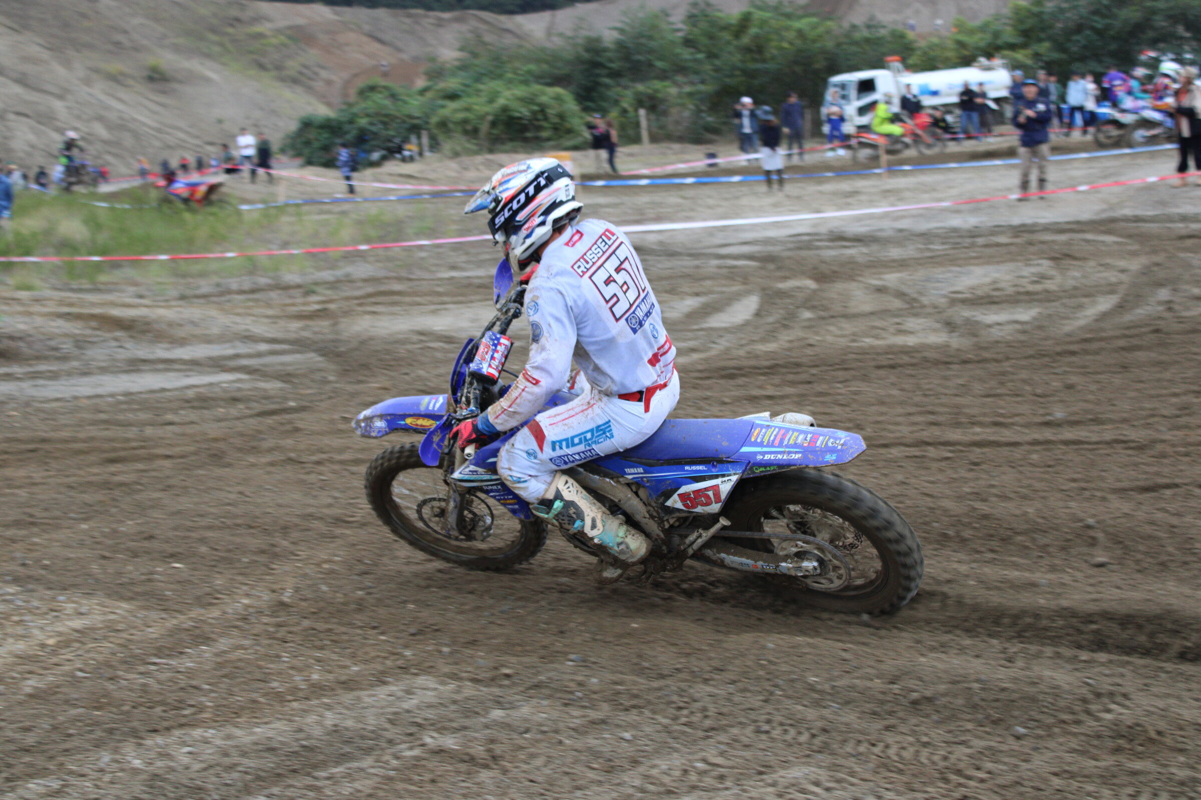 Kailub Russell... with a kickstand!