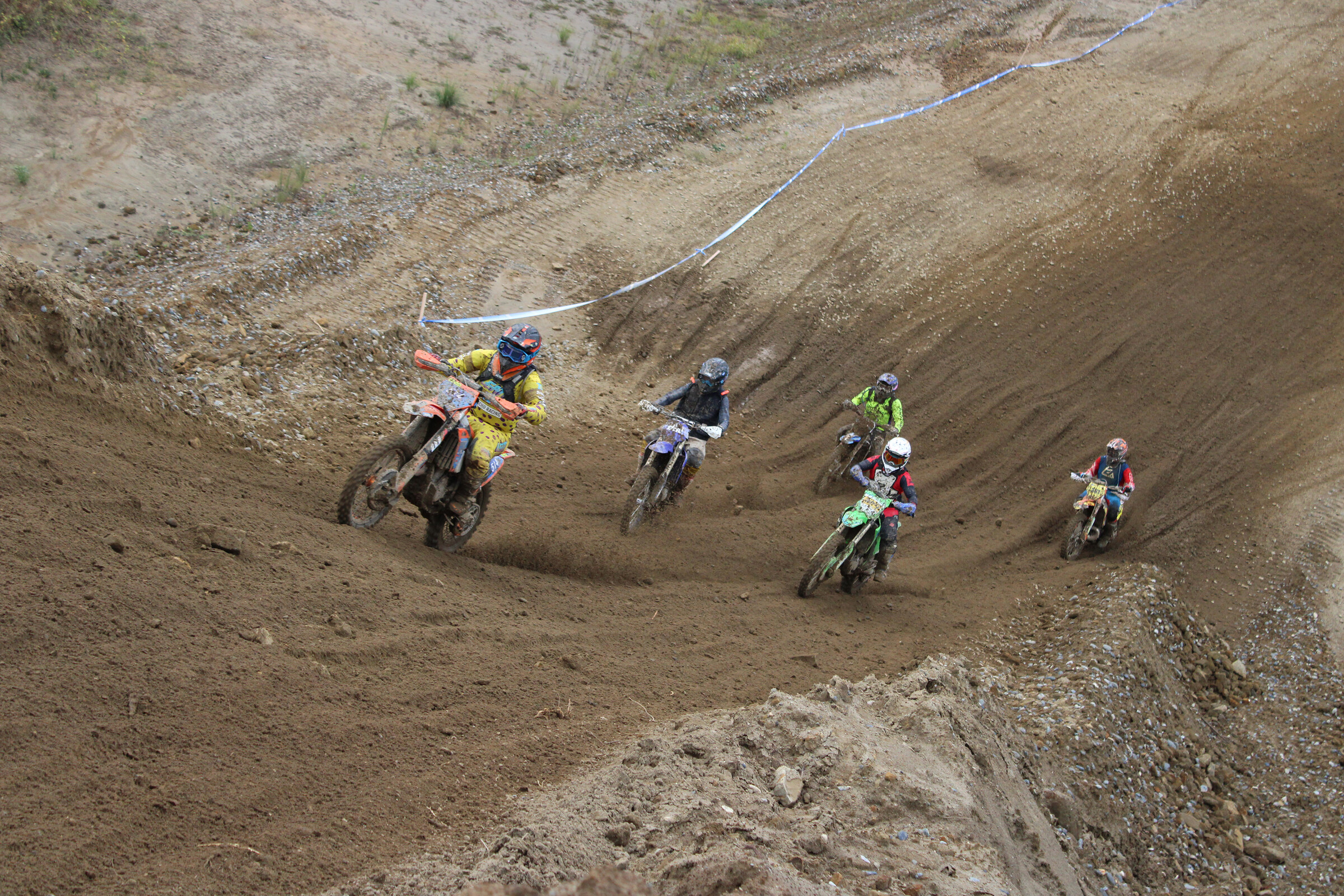 Another freight train of racers!