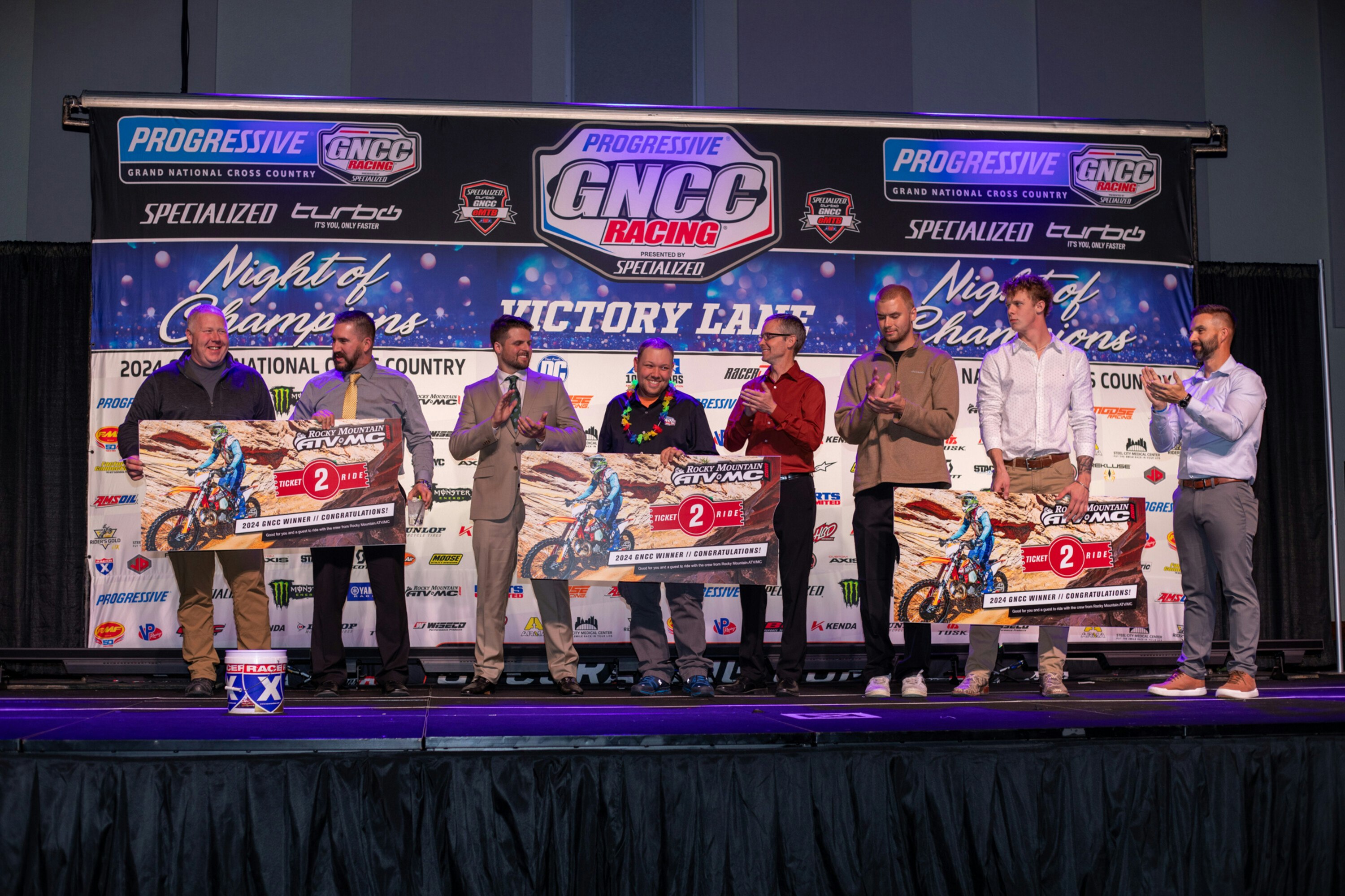 GNCC Night of Champions - Saturday Night Seating Chart