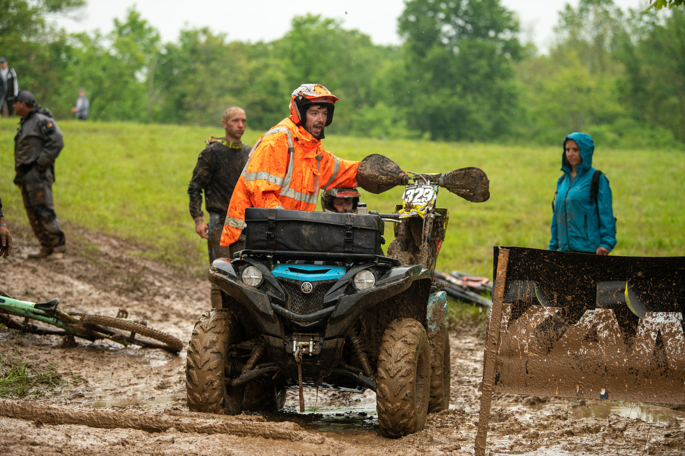 These guys are also the ones out there helping you out of the woods if your broke down or need other assistance.