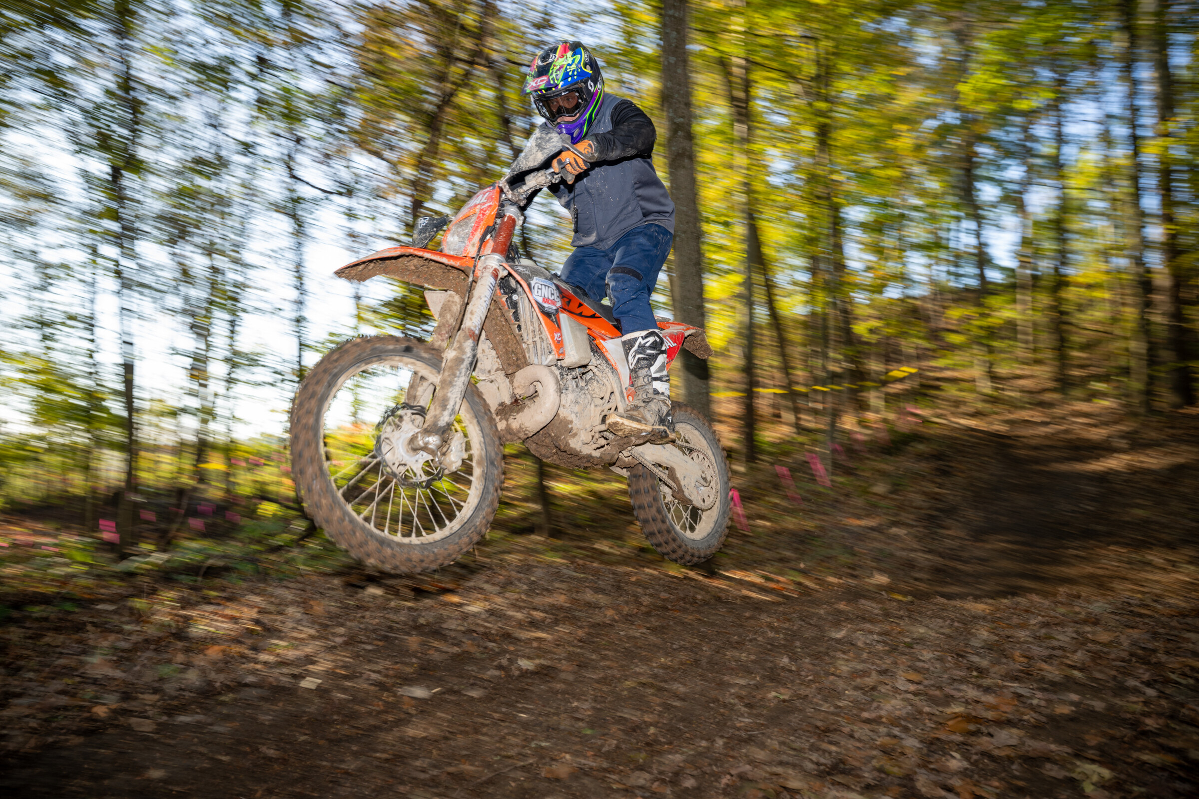 Bolton also rides sweep as the checkered flag comes out after each race during the weekend, with the help of other sweep riders - Layne Michael and Dan Cleveland.&nbsp;