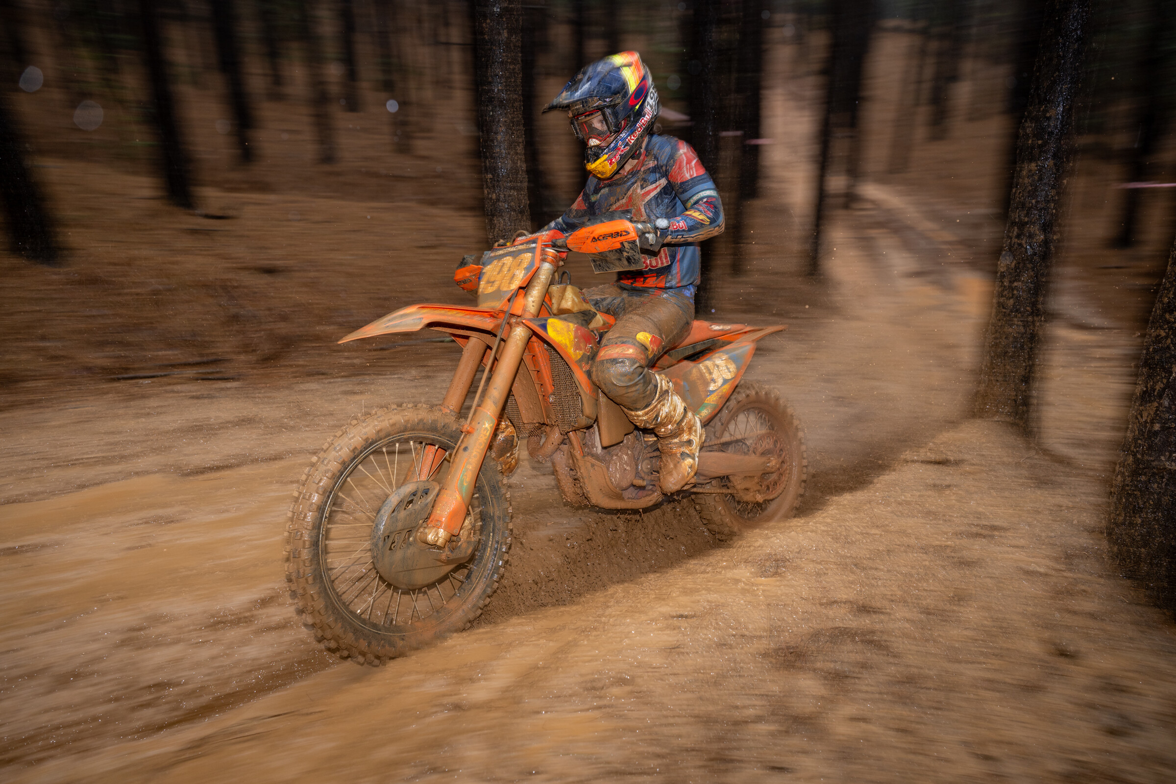 Brandy Richards came back out ready to battle, taking second at Big Buck.