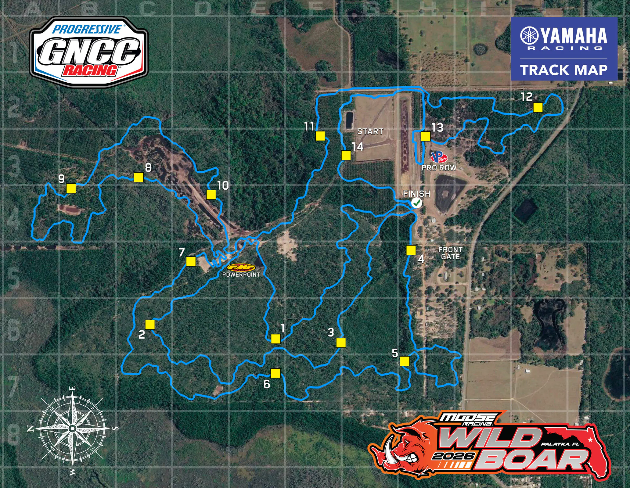 Wild Boar AM/PM Track Map