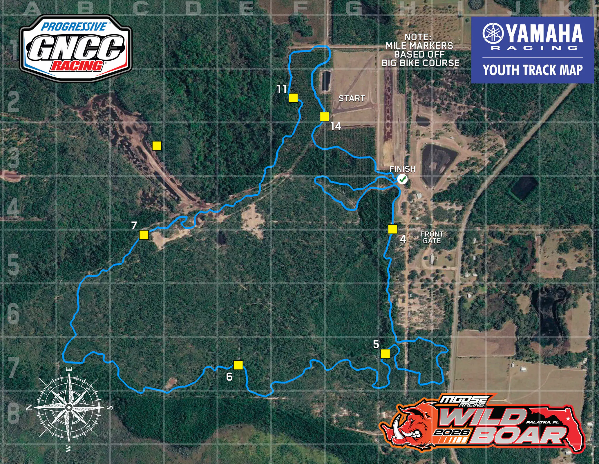 Wild Boar YOUTH Track Map