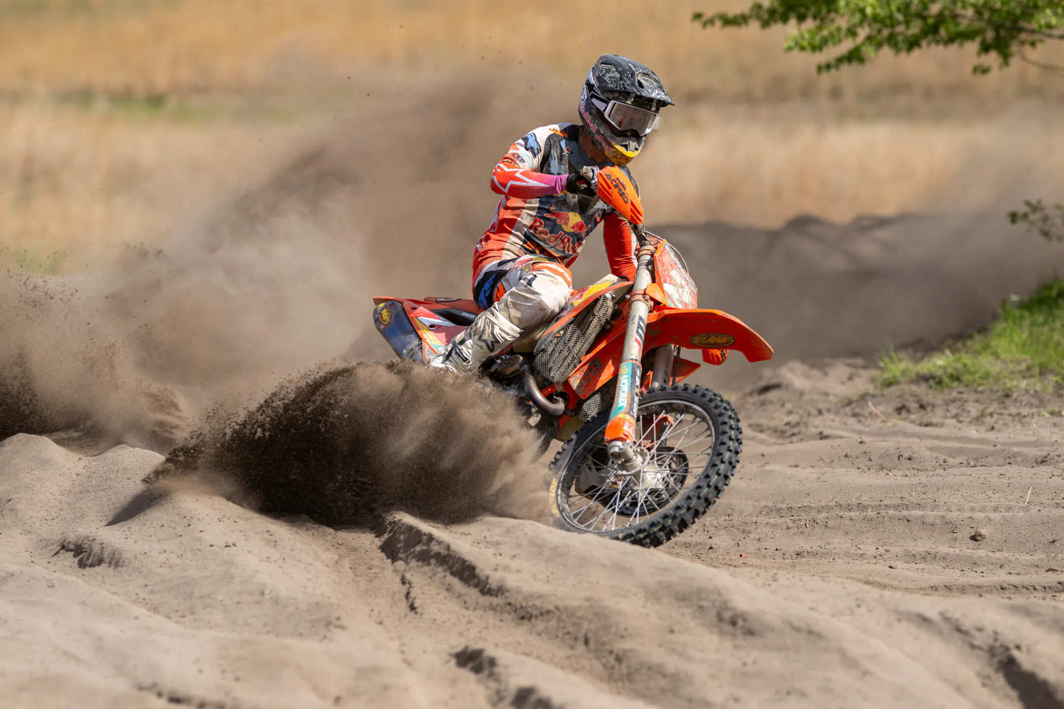Grant Davis (FMF KTM Factory Racing) earned his first overall win of the 2026 season in South Carolina.