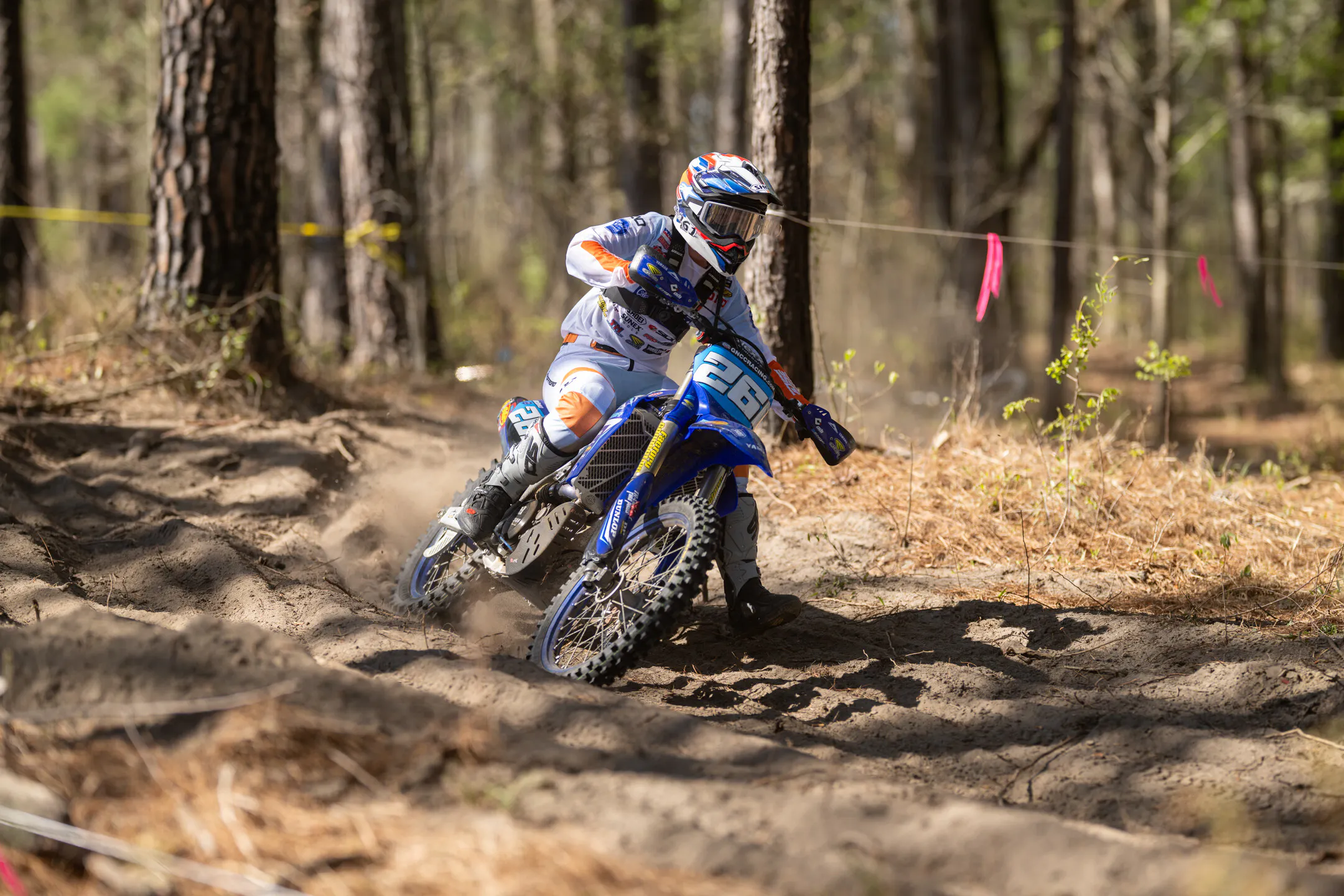 Danielle McDonald (AmPro Yamaha) came through to earn her second WXC win of the season at the FMF Camp Coker Bullet GNCC.