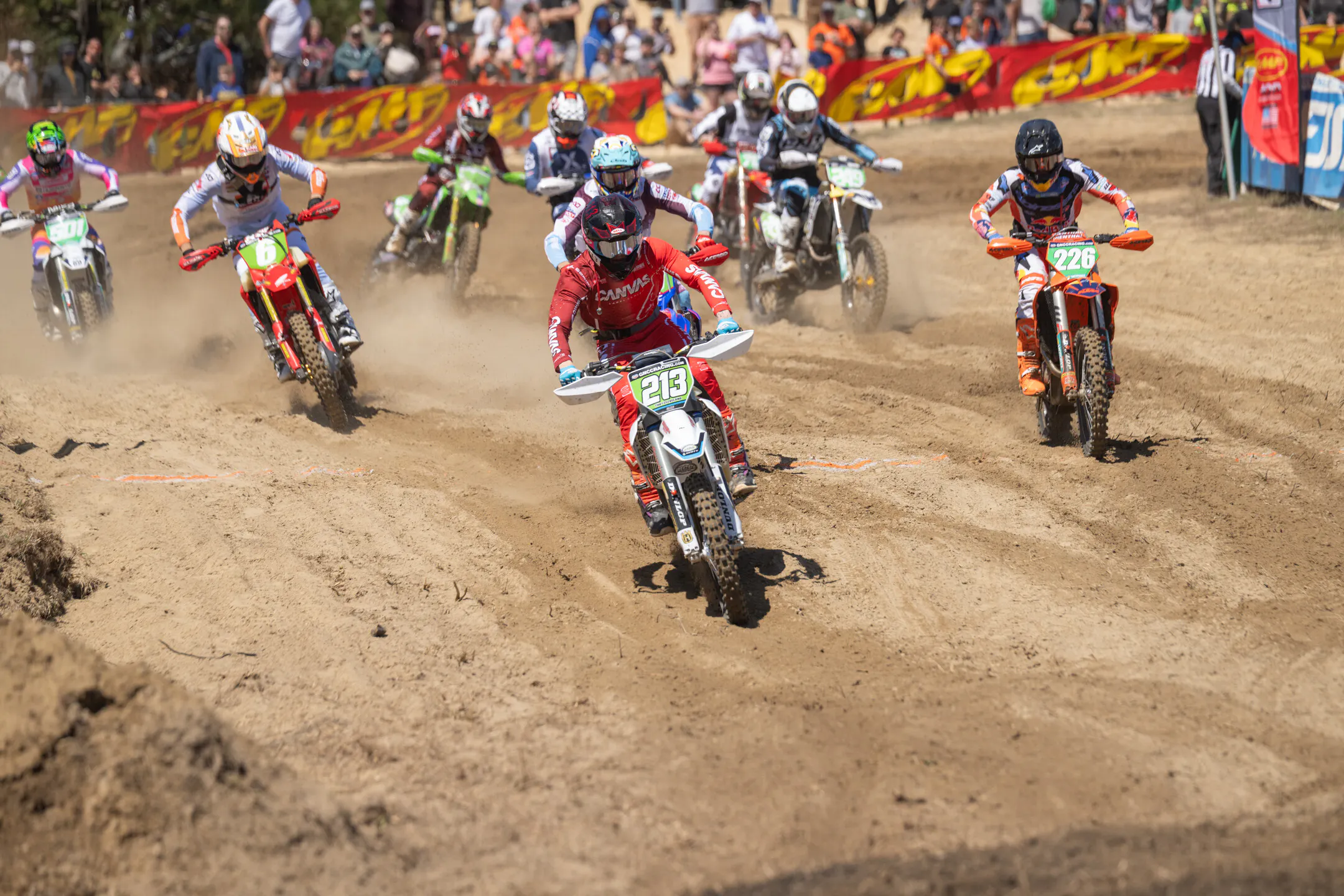 1st Trust Bank Sponsors Holeshot Awards for XC1 Open Pro and XC2 250 Pro Classes at The Dukes GNCC in Kentucky