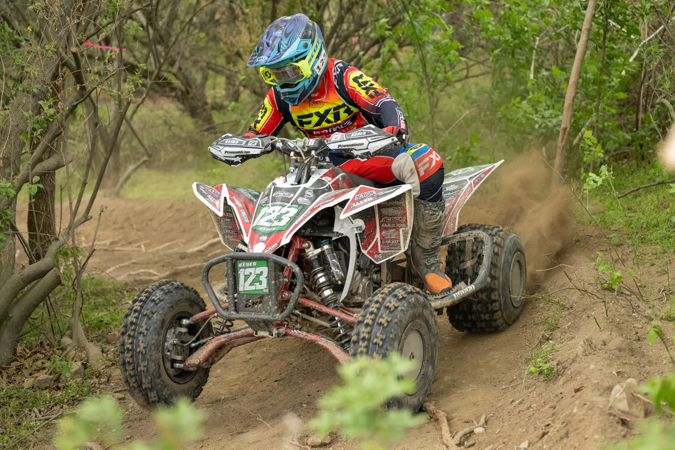 Daulton Keyes held the lead from start to finish in the XC2 Pro-Am class.