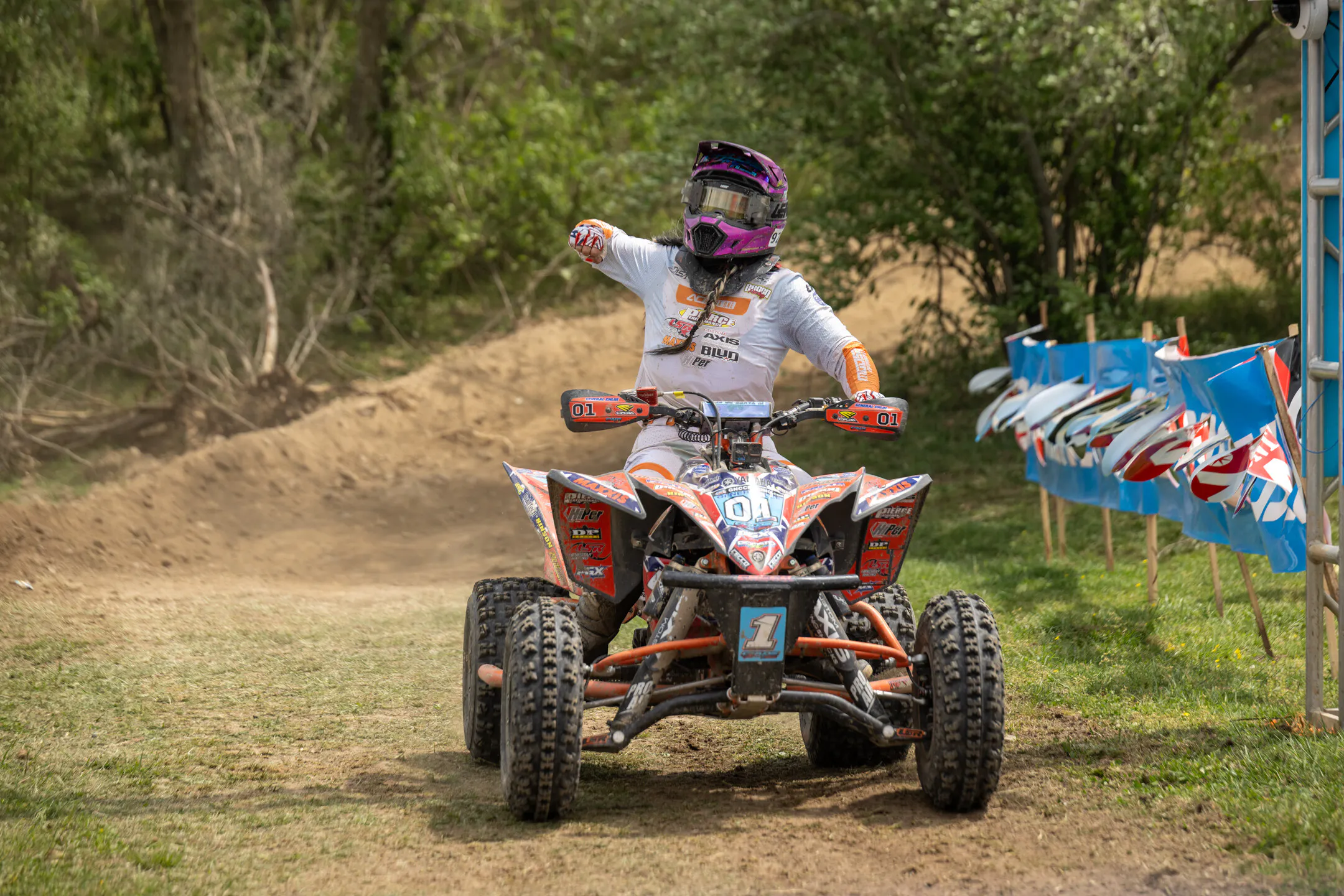 Chloe Harper held onto that number one spot for the duration of the race, earning her third WXC class win.