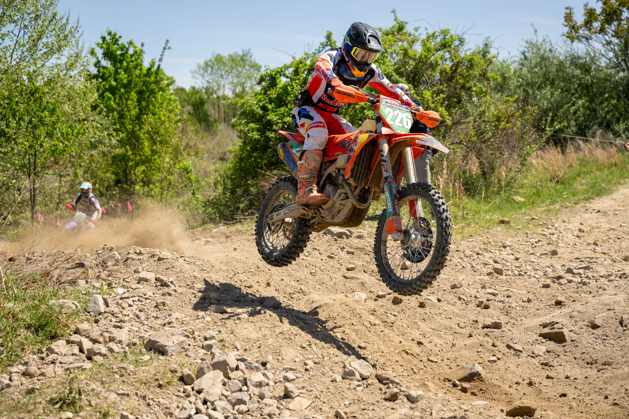 Jason Tino (FMF KTM Factory Racing) earned his first XC2 250 Pro class win.