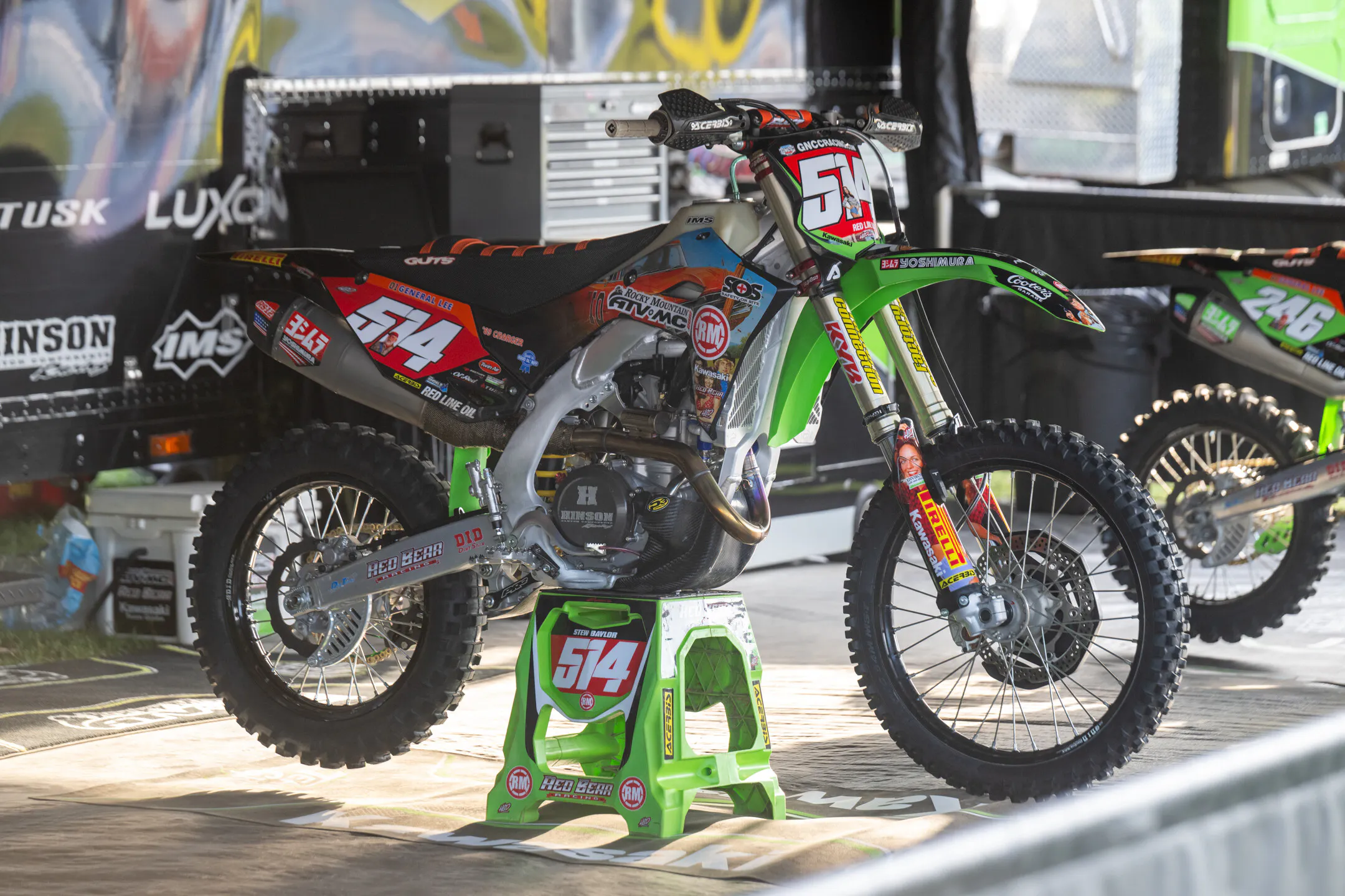 Steward Baylor Dukes GNCC bike.