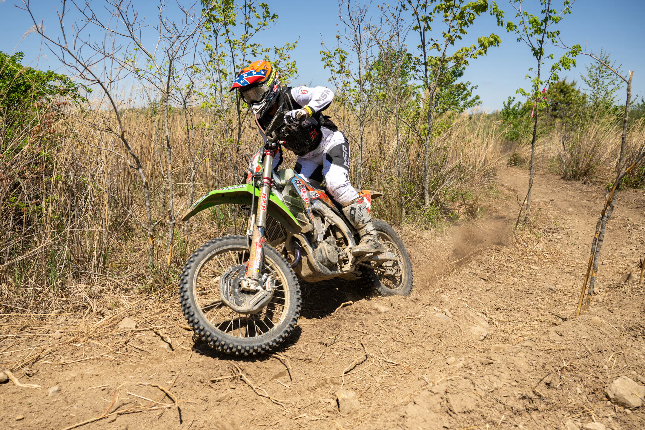 Rocky Mountain Red Bear Kawasaki Team Green™ Battles Through Adversity at All-New GNCC Venue