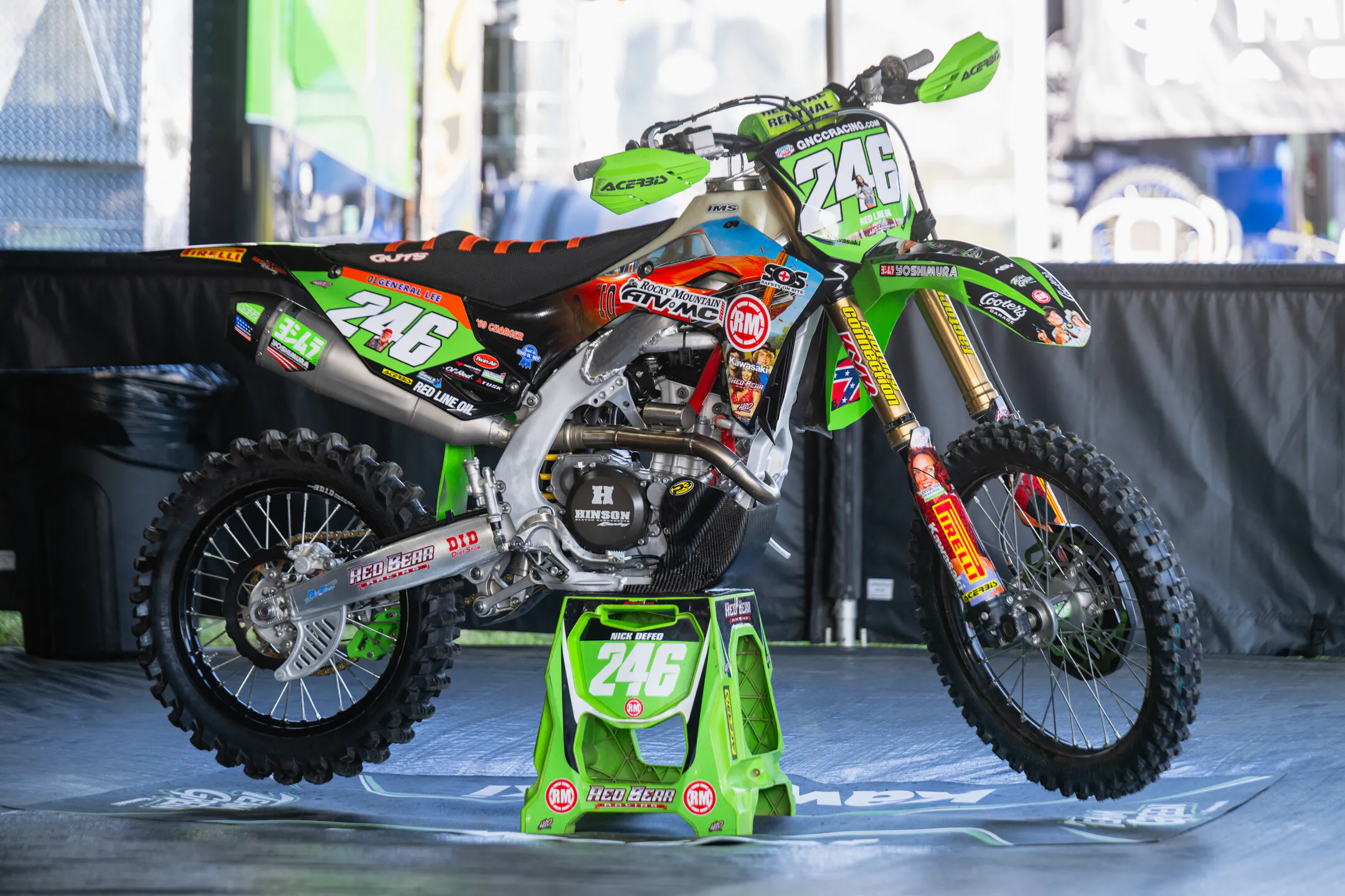 Nick DeFeo Dukes GNCC bike.