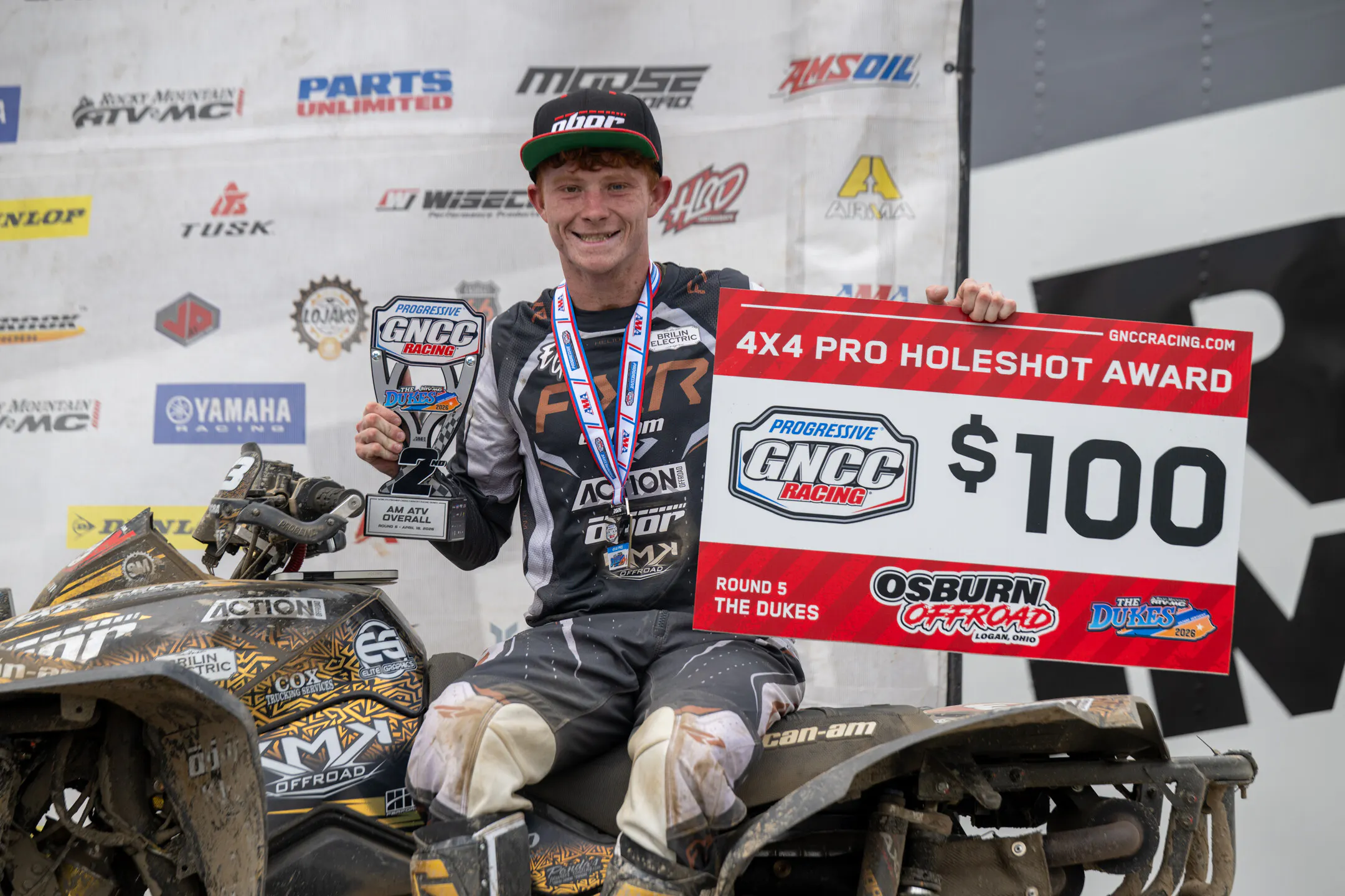 Wharff finished second in the AM race and 4x4 Pro class at the last race in Kentucky.