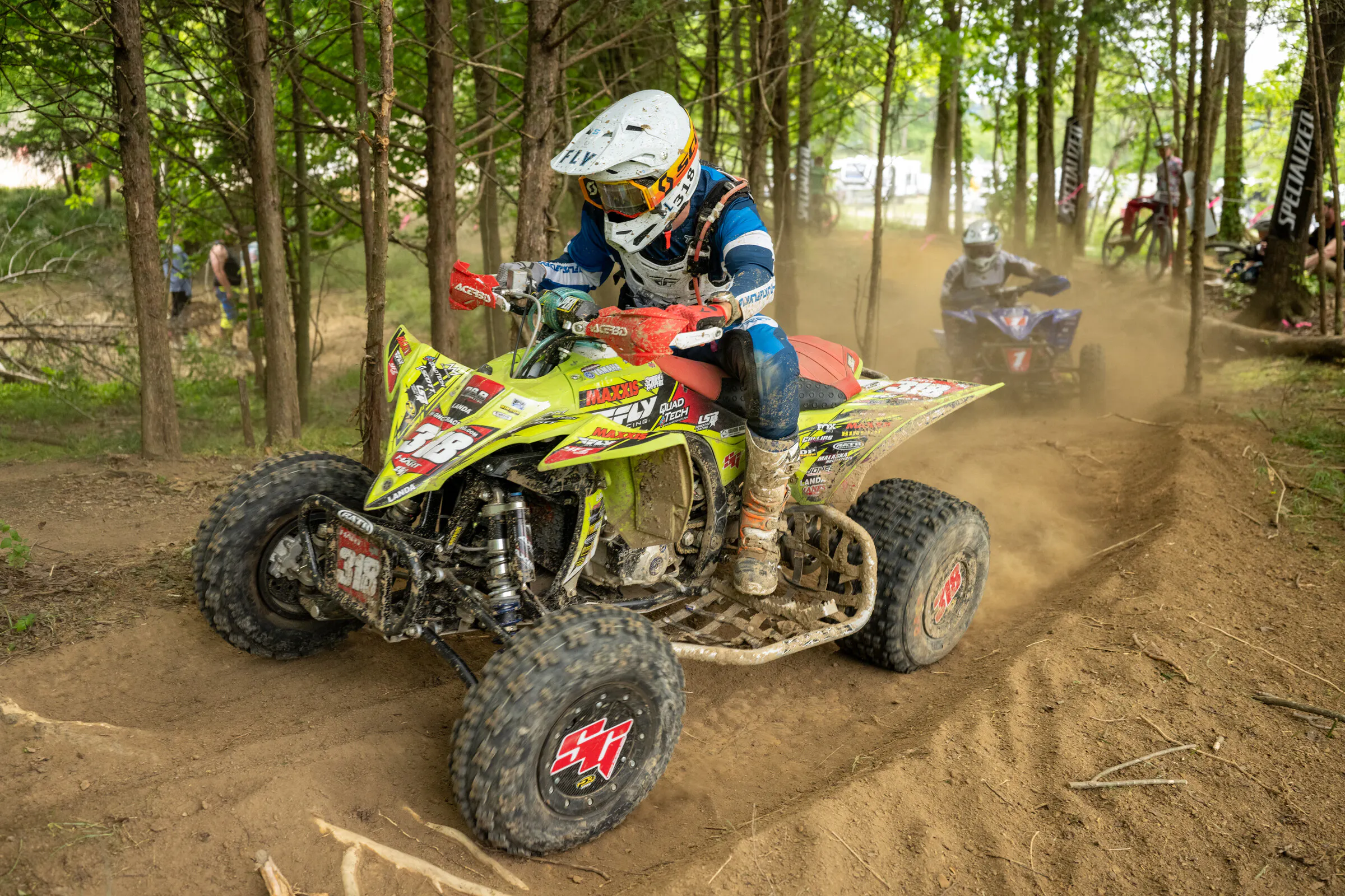 Hunter Hart (HHR/Fly Racing/QuadTech) put in a strong ride, earning second overall at round six.&nbsp;
