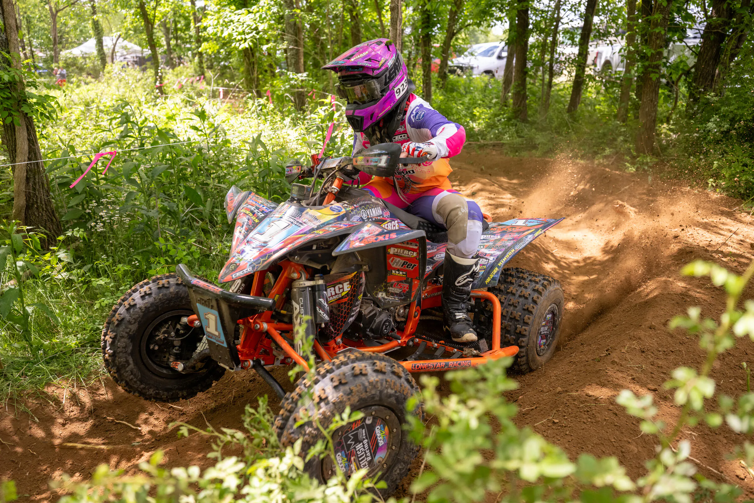 Chloe Harper (Pierce Performance/Moose Racing/Lonestar) earned her fourth WXC class win of the season at The Old Gray.
