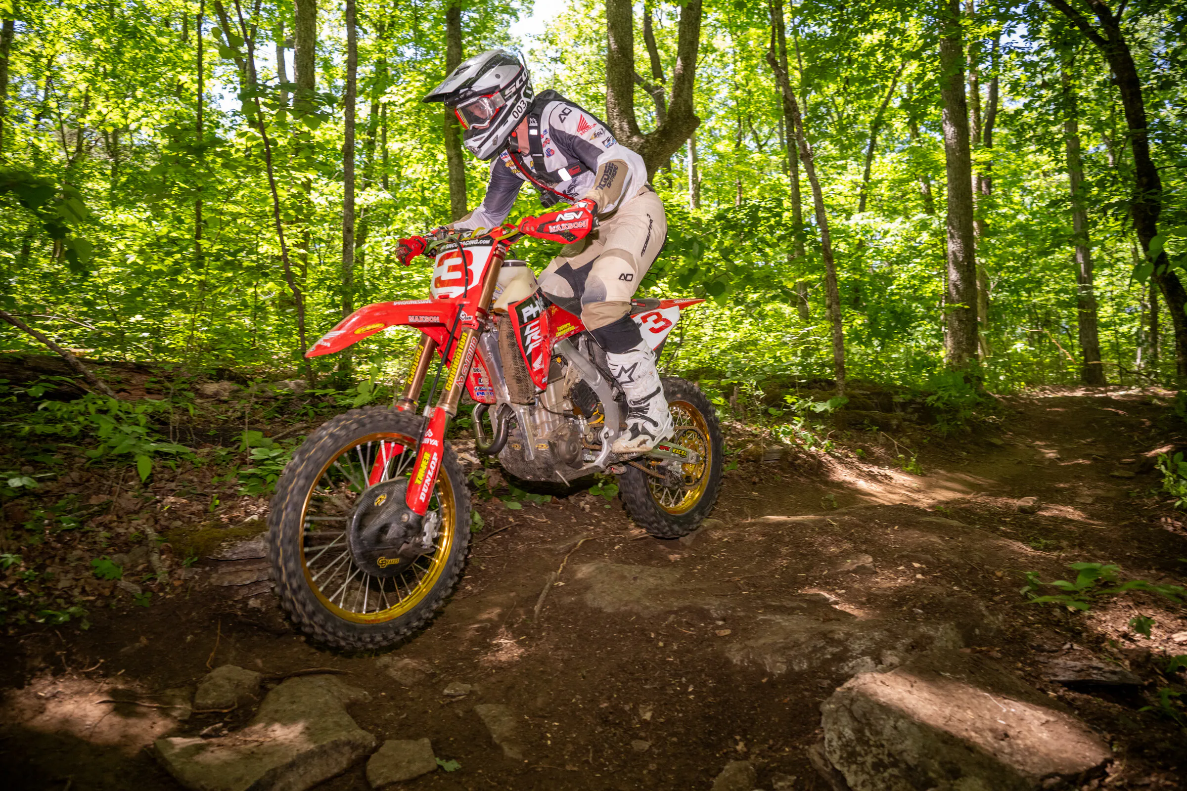 Jordan Ashburn (Phoenix Racing Honda) took the win at his hometown GNCC race.