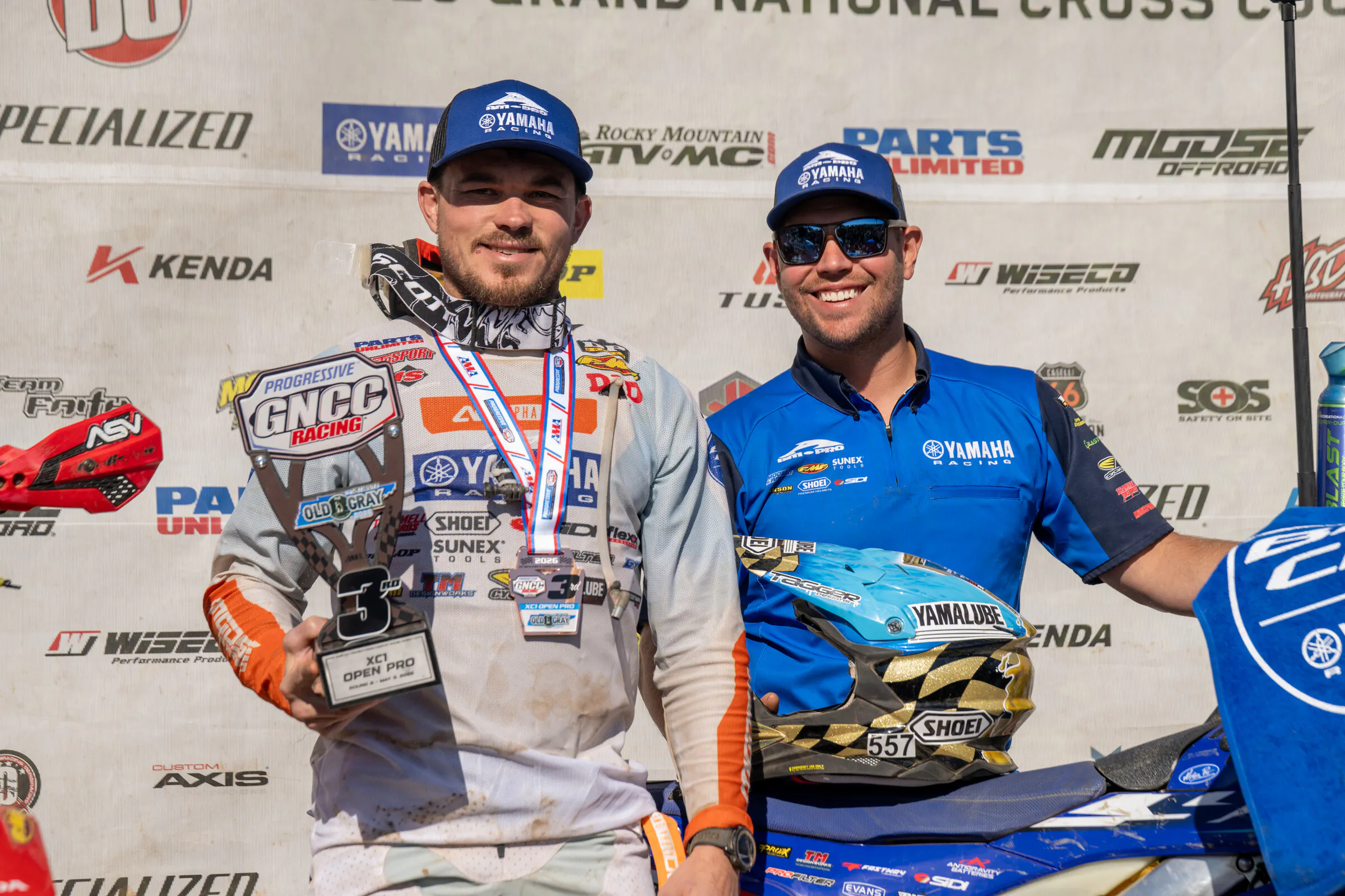 Kailub Russell secured third overall in Tennessee.