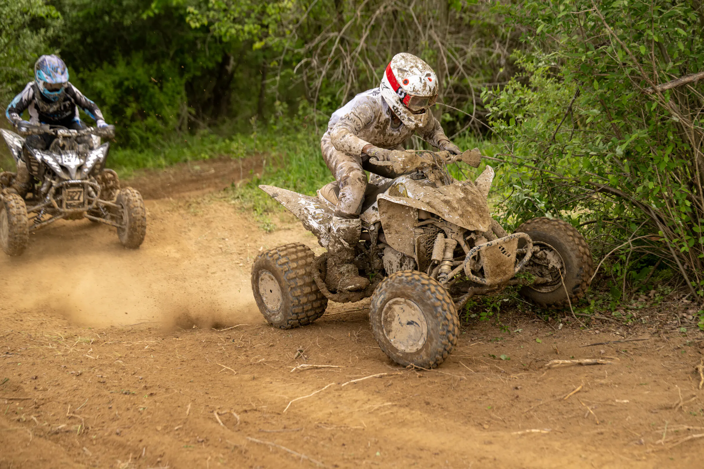 Jackson Hancock battled back throughout the race, earning the Youth ATV Overall win in Ohio.