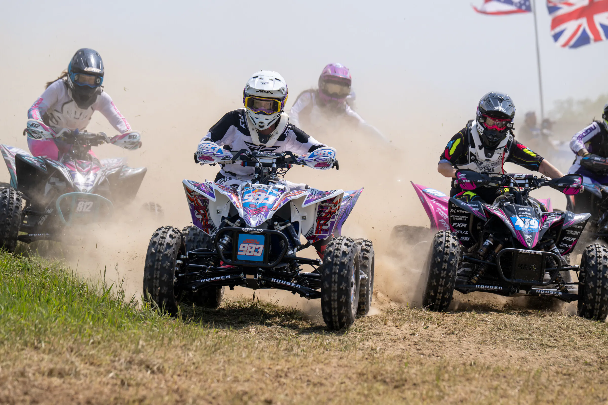 Andrea Rodgers grabbed the WXC Holeshot award and earned herself $100 courtesy of BNR Motorsports.