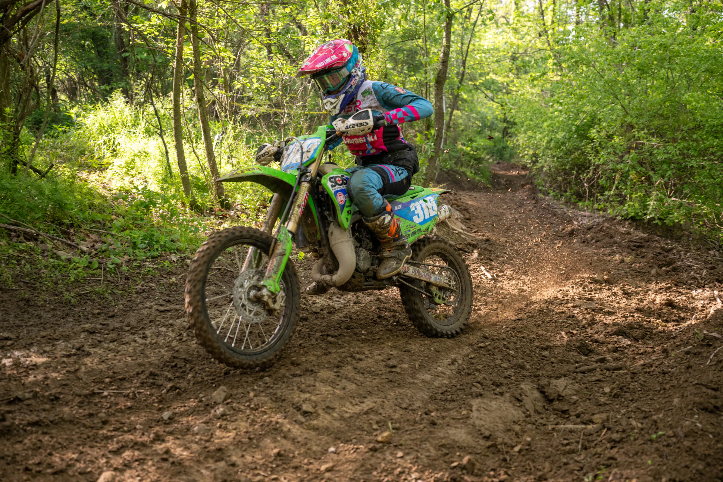 Vaida Lavergne continued her dominant season in the Girls Super Mini class, leading every lap to earn another victory at Powerline Park.&nbsp;